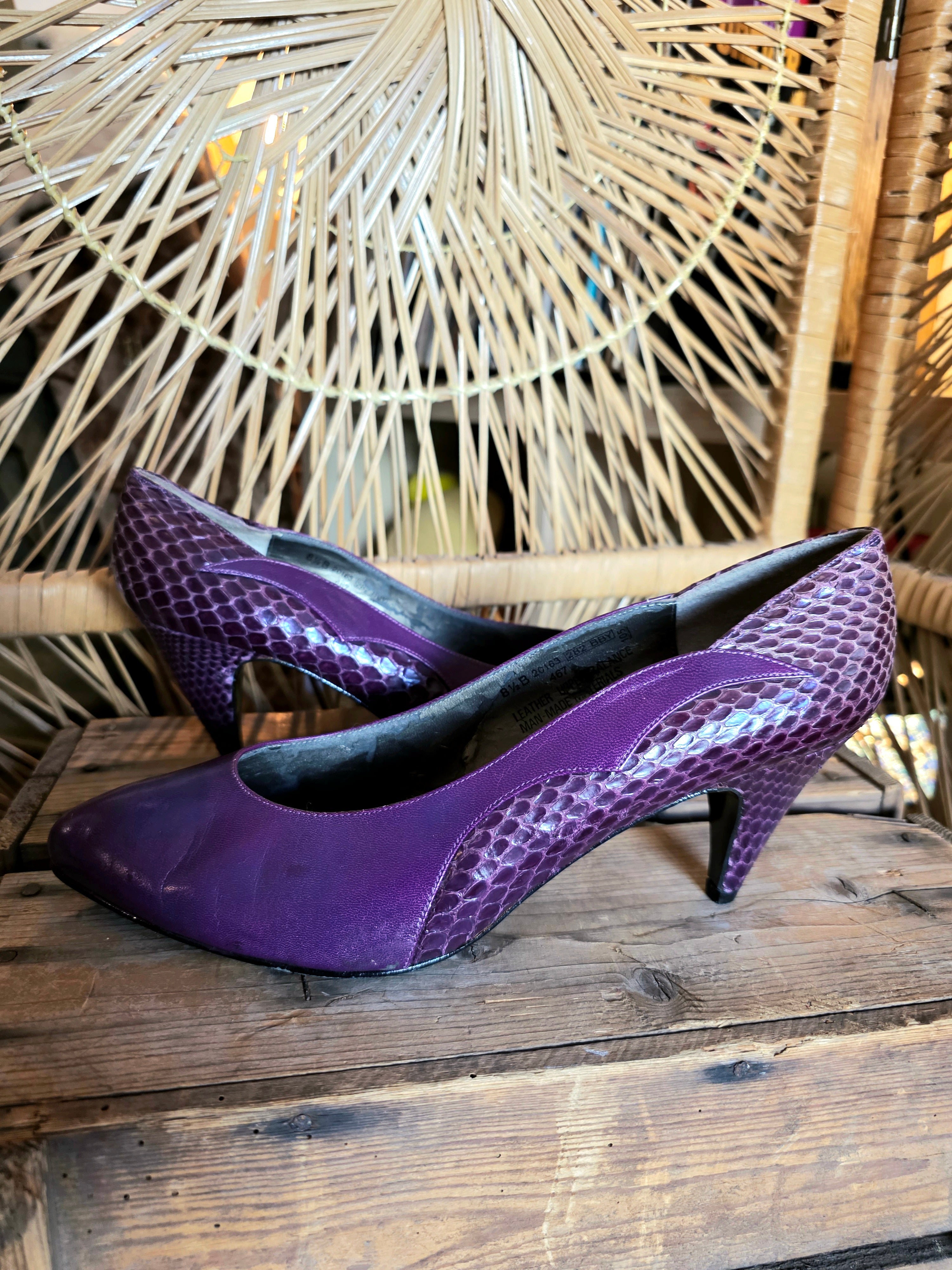 YV221 :Vintage 80´s Mezzo Shoes