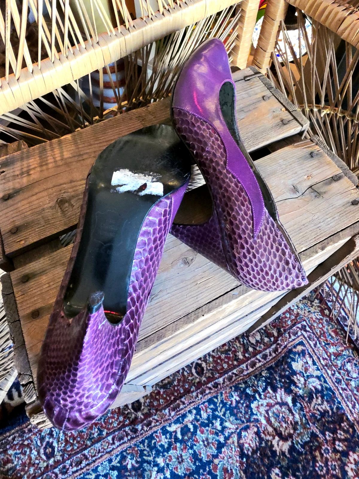 YV221 :Vintage 80´s Mezzo Shoes