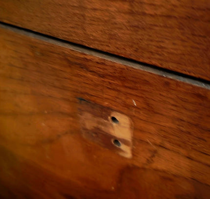 Antique Vintage Wooden Carriage Trunk/ Chest