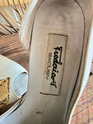 Vintage 70s / 80s Fredeico's exclusiv Peep Toe Shoes