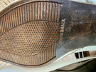 Vintage 1980s Lady Fashion Peep Toes Slip on Shoes