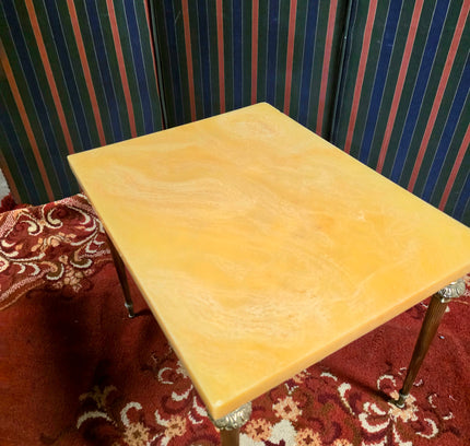 Set of 3 Vintage 1950s Marble Top Nesting Tables