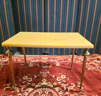 Set of 3 Vintage 1950s Marble Top Nesting Tables