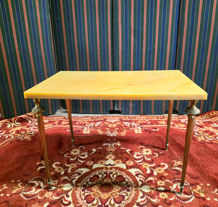 Set of 3 Vintage 1950s Marble Top Nesting Tables