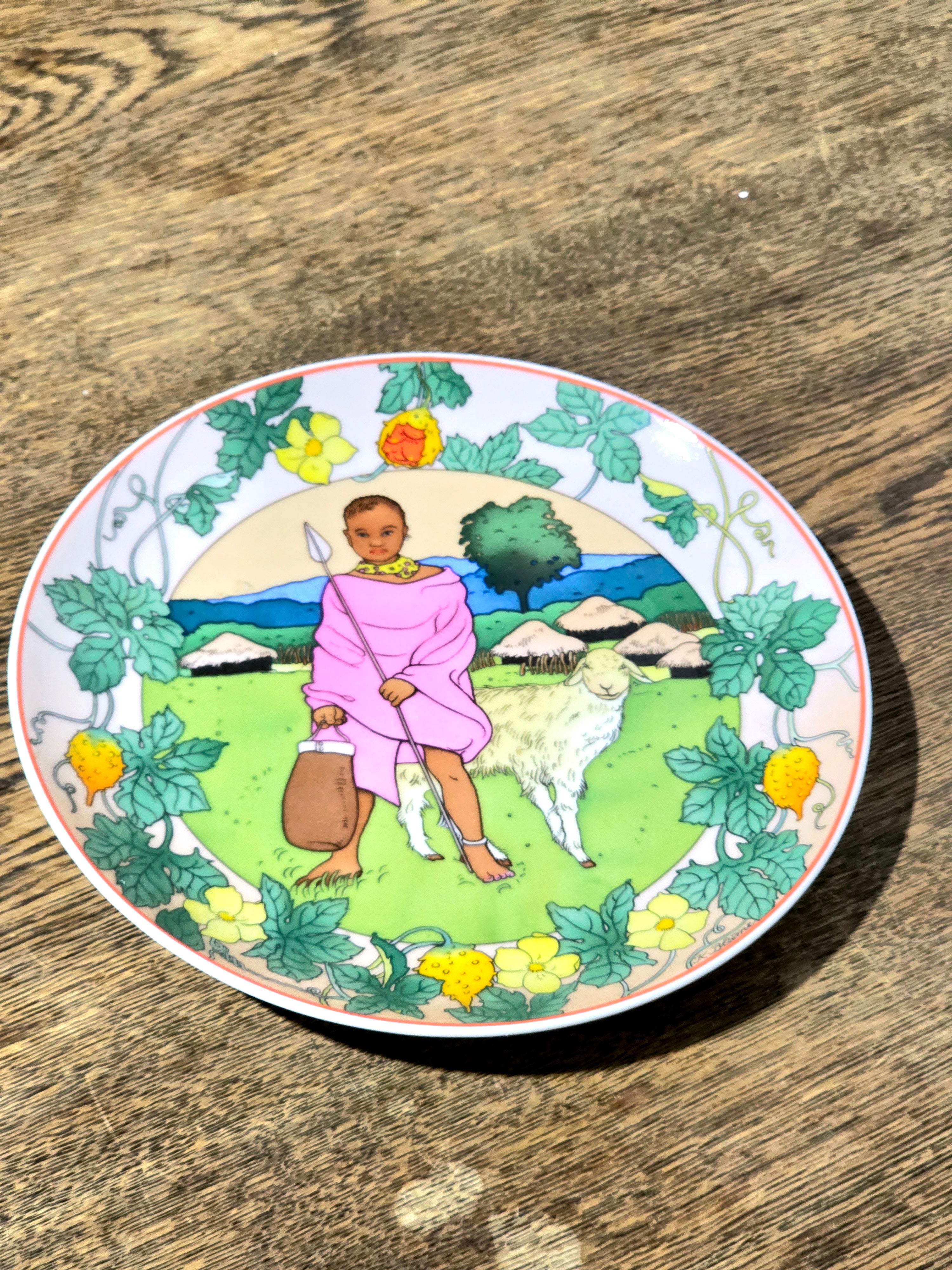 Villeroy & Boch Unicef wall plate "Our Children" No 9