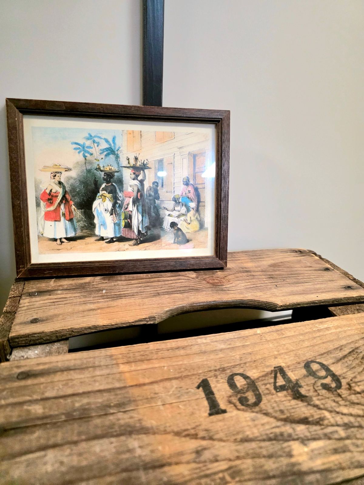 "Recreation of Life on a Pre-Civil War Plantation". Print Photo