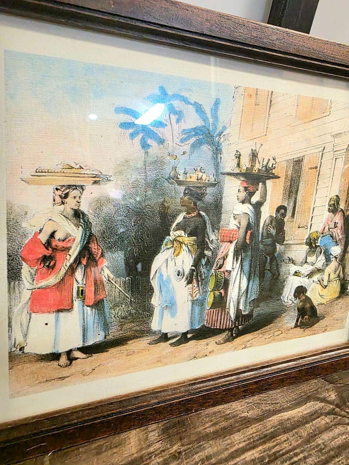 "Recreation of Life on a Pre-Civil War Plantation". Print Photo