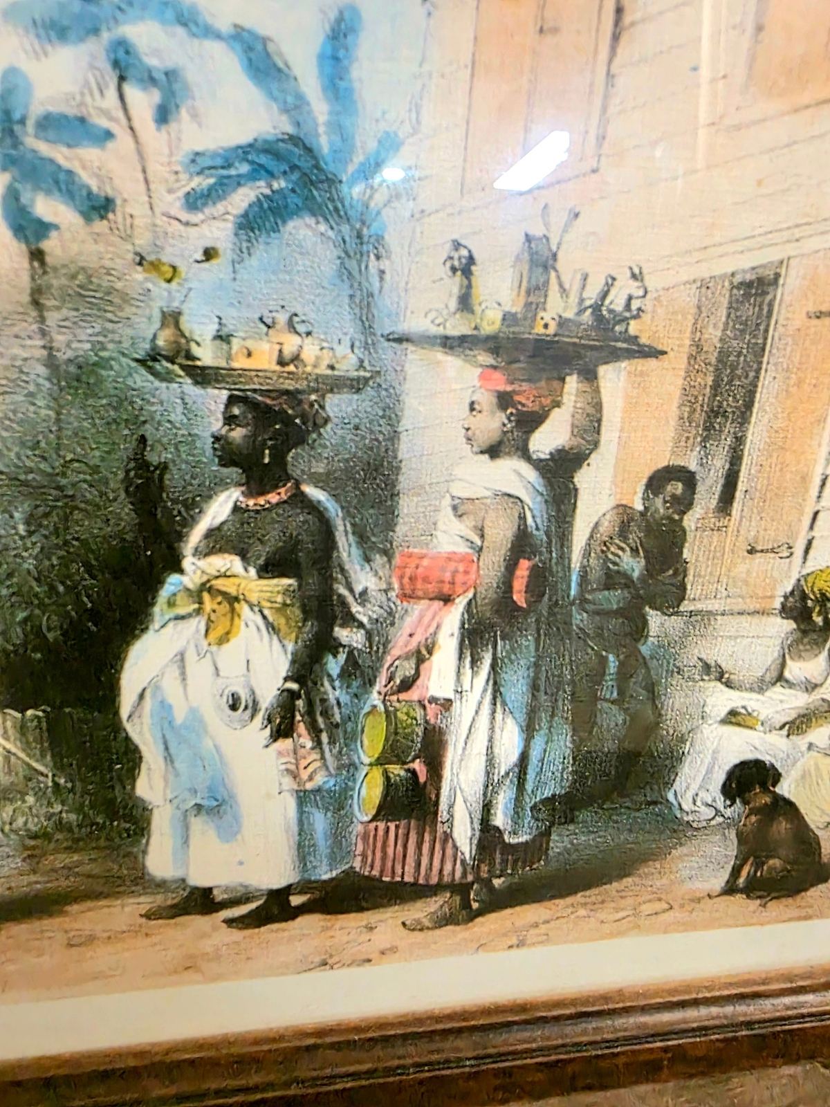 "Recreation of Life on a Pre-Civil War Plantation". Print Photo