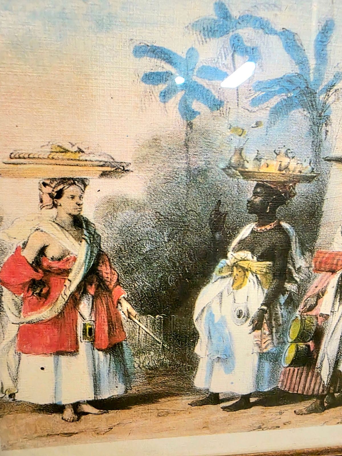 "Recreation of Life on a Pre-Civil War Plantation". Print Photo