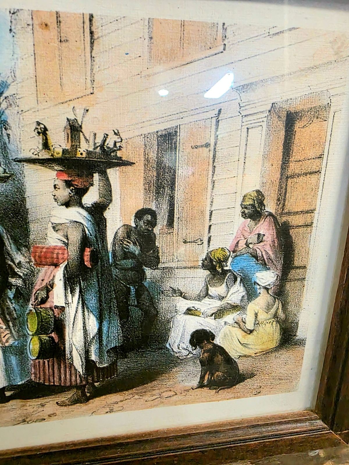 "Recreation of Life on a Pre-Civil War Plantation". Print Photo