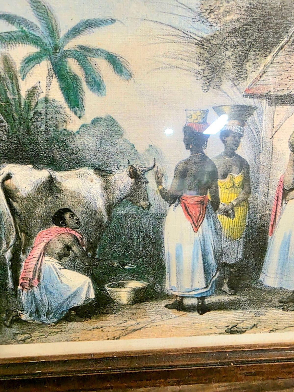 "Recreation of Life on a Pre-Civil War Plantation". Print Photo