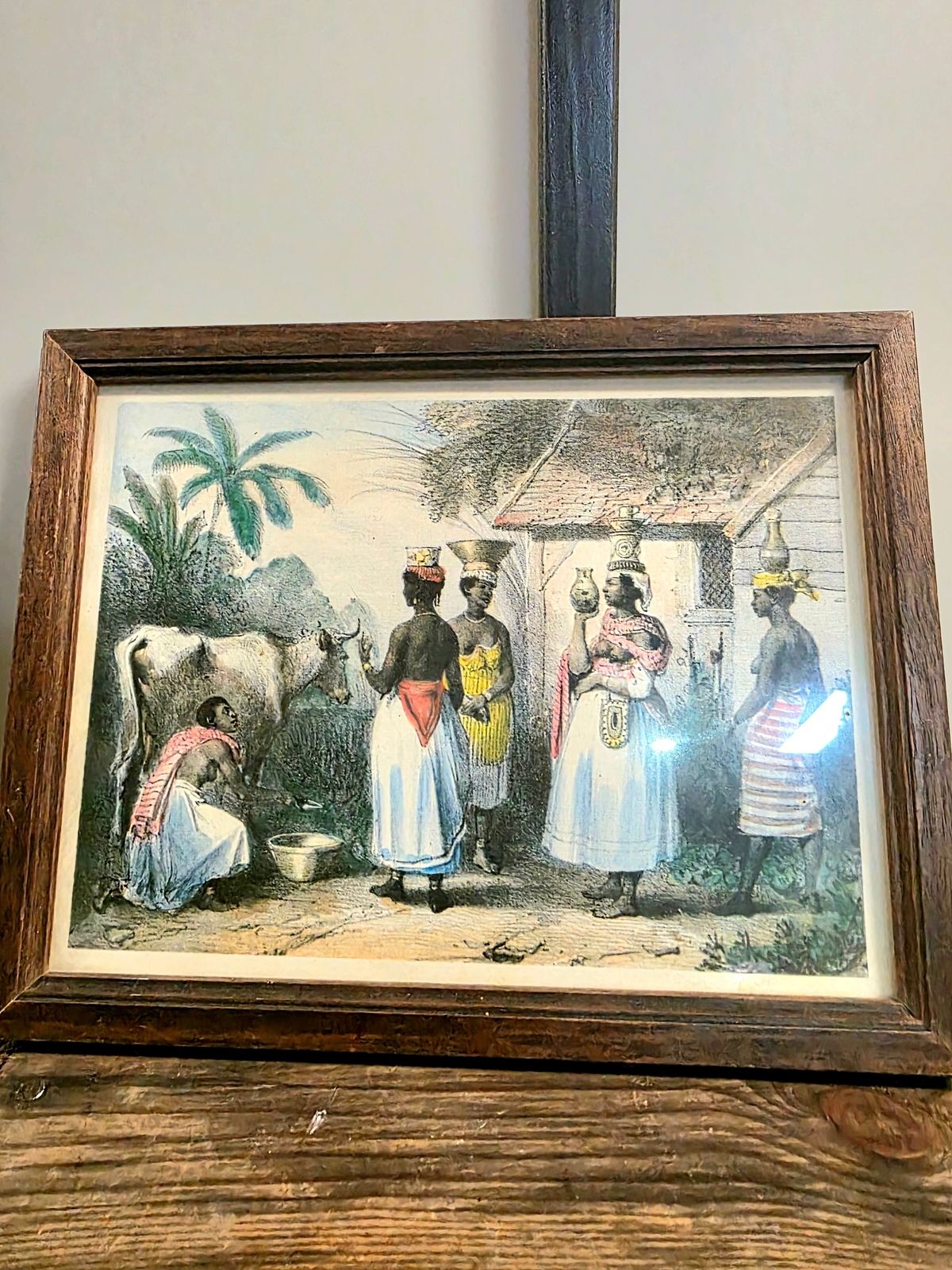 "Recreation of Life on a Pre-Civil War Plantation". Print Photo