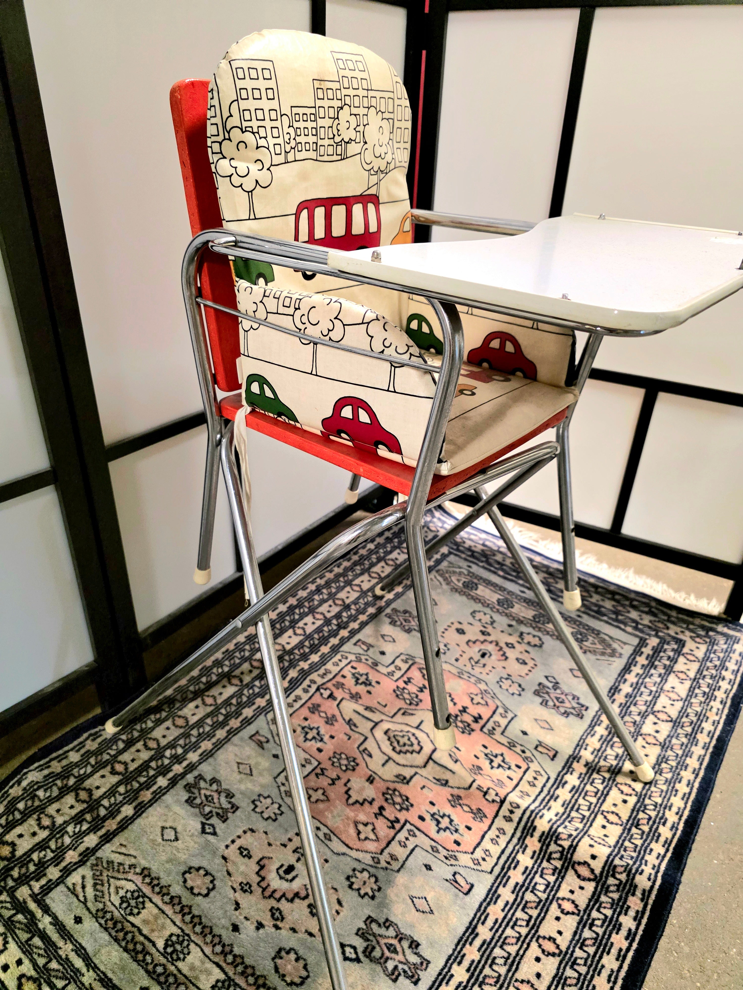 Vintage 60s / 70s Children High Chair