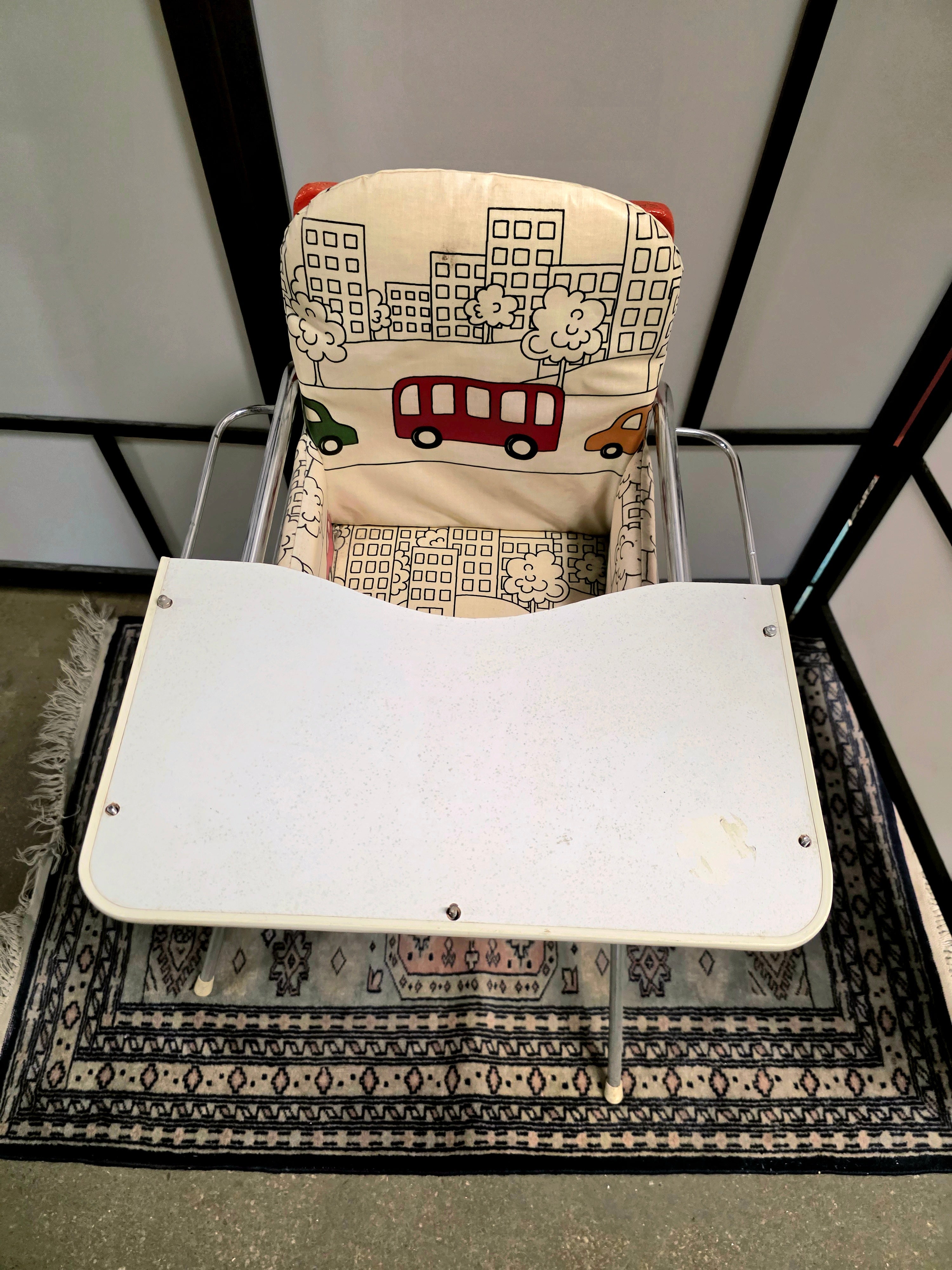 Vintage 60s / 70s Children High Chair