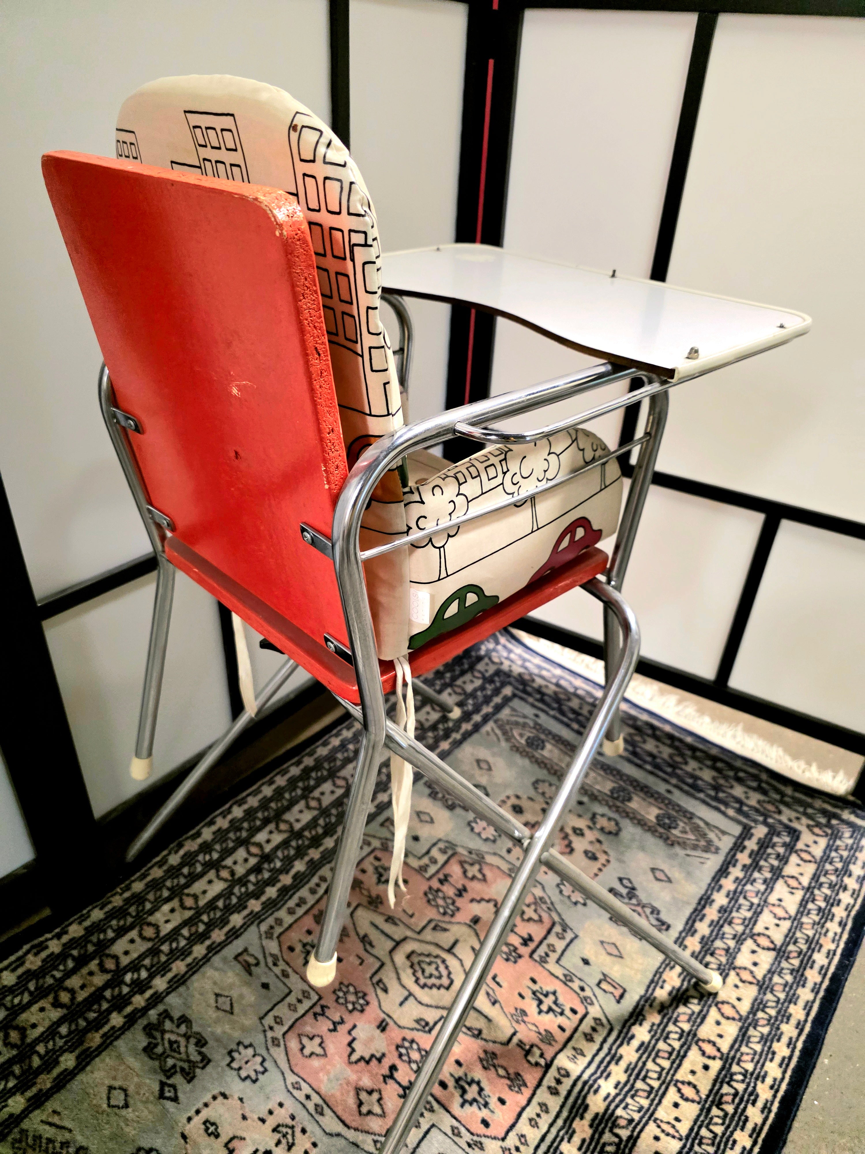 Vintage 60s / 70s Children High Chair