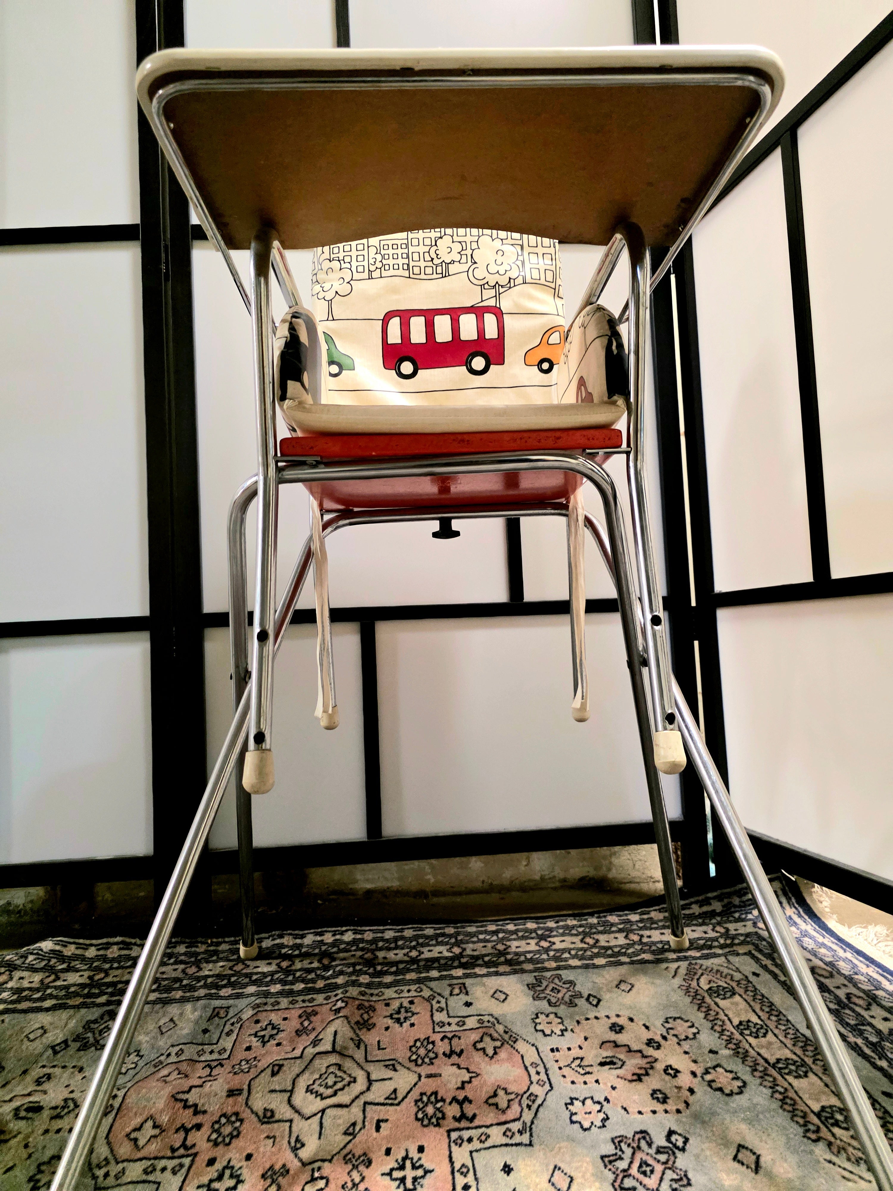 Vintage 60s / 70s Children High Chair