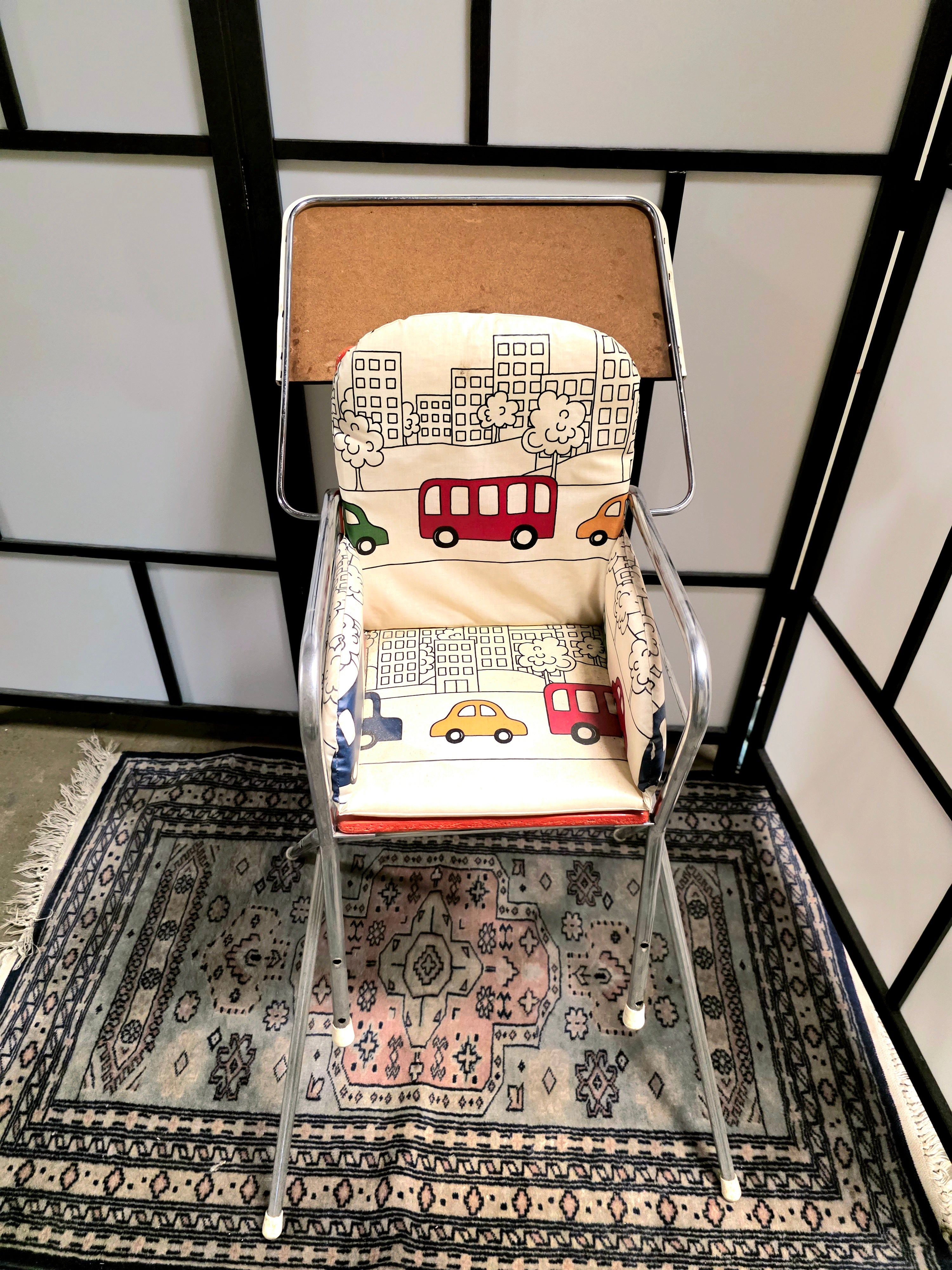 Vintage 60s / 70s Children High Chair