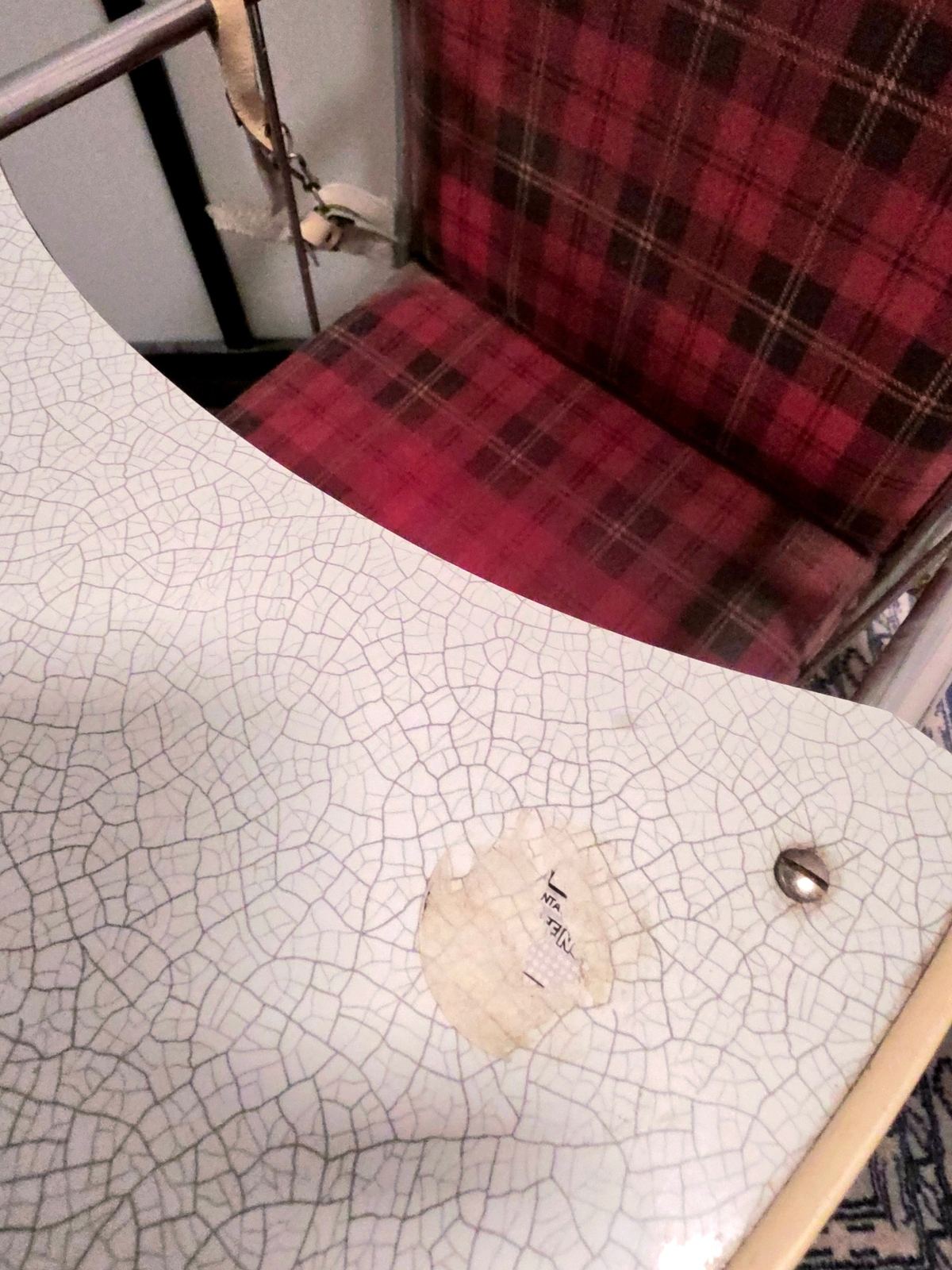 Unique Vintage 1950s Children's Chair with Table