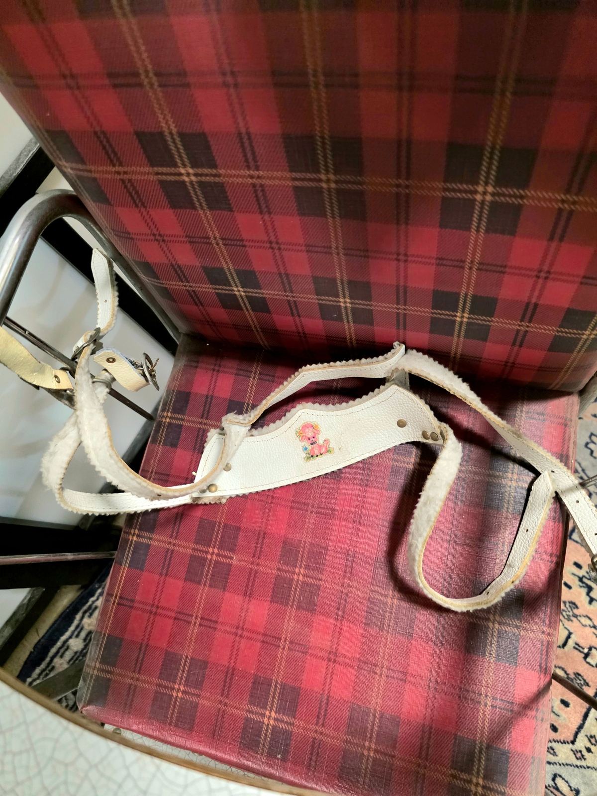 Unique Vintage 1950s Children's Chair with Table