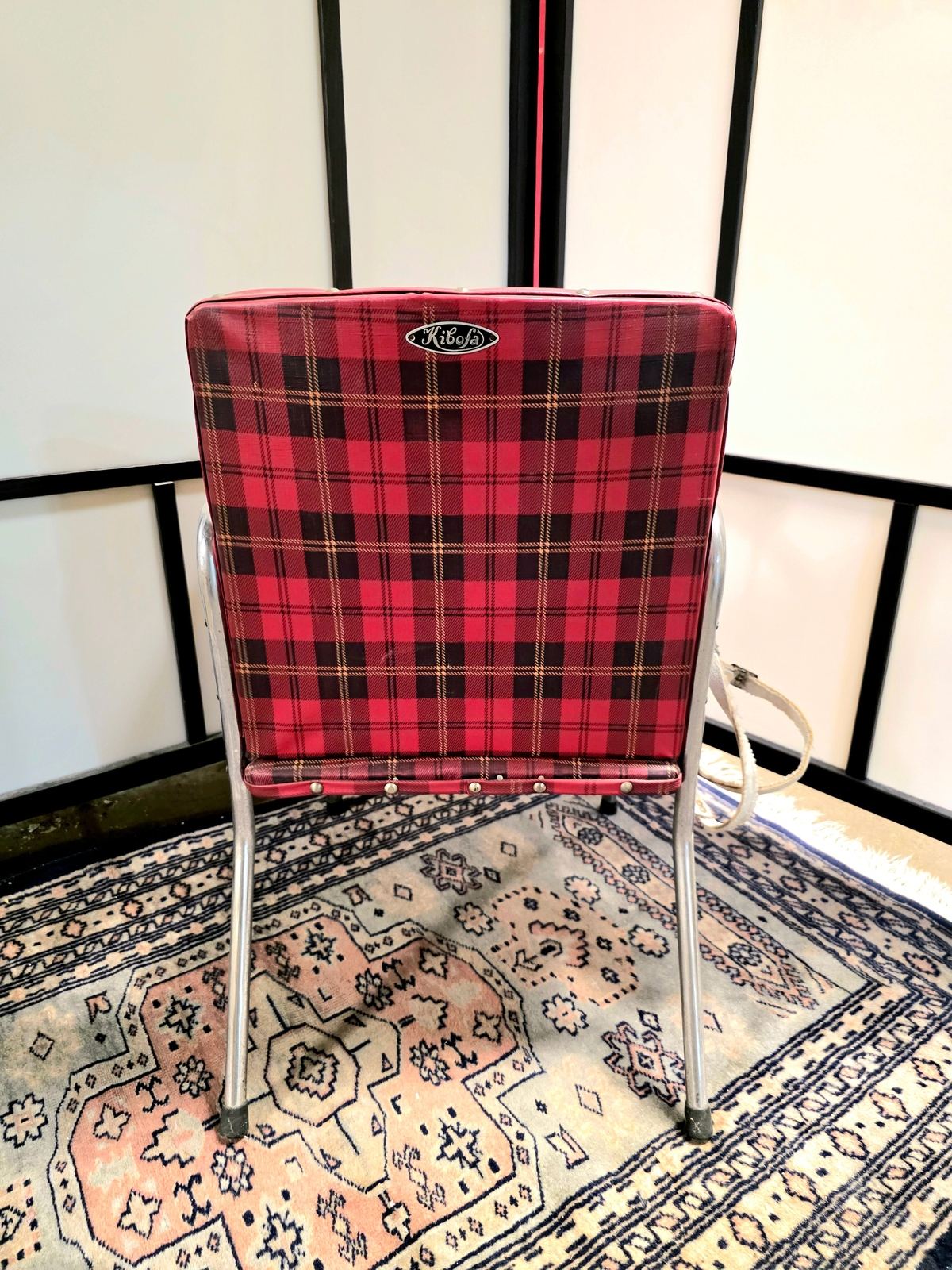 Unique Vintage 1950s Children's Chair with Table