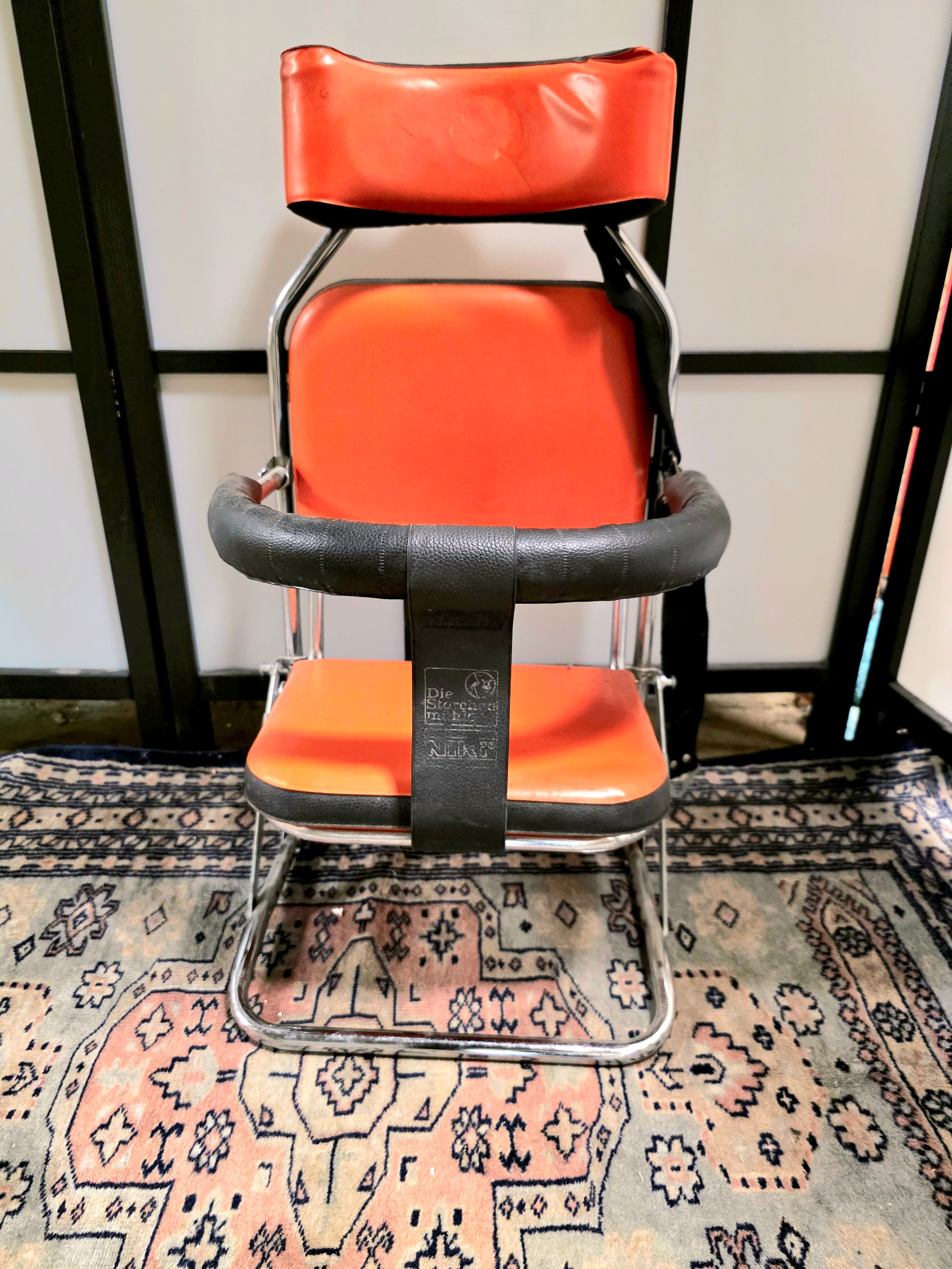 Stunning Vintage 1960s / 1970s Folding Child Car Seat