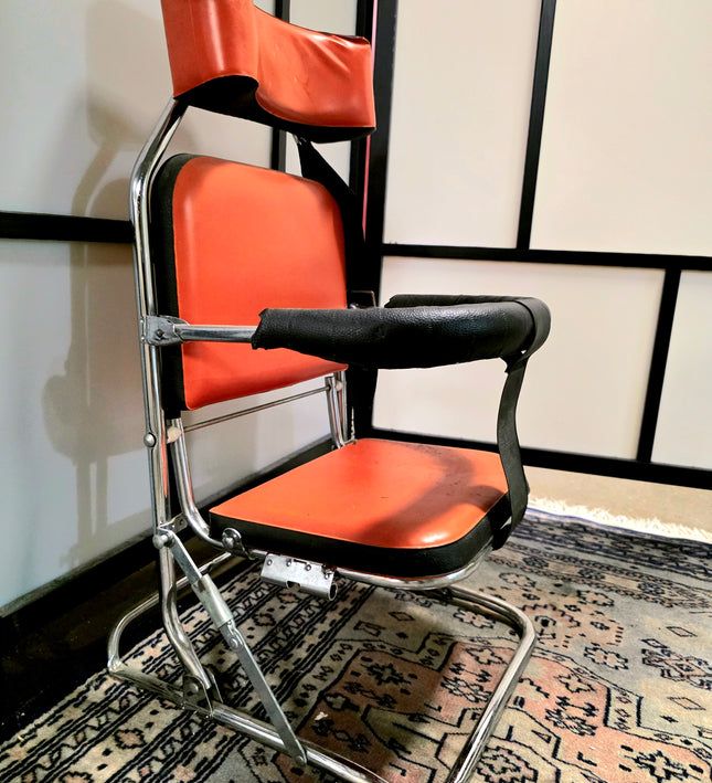 Stunning Vintage 1960s / 1970s Folding Child Car Seat