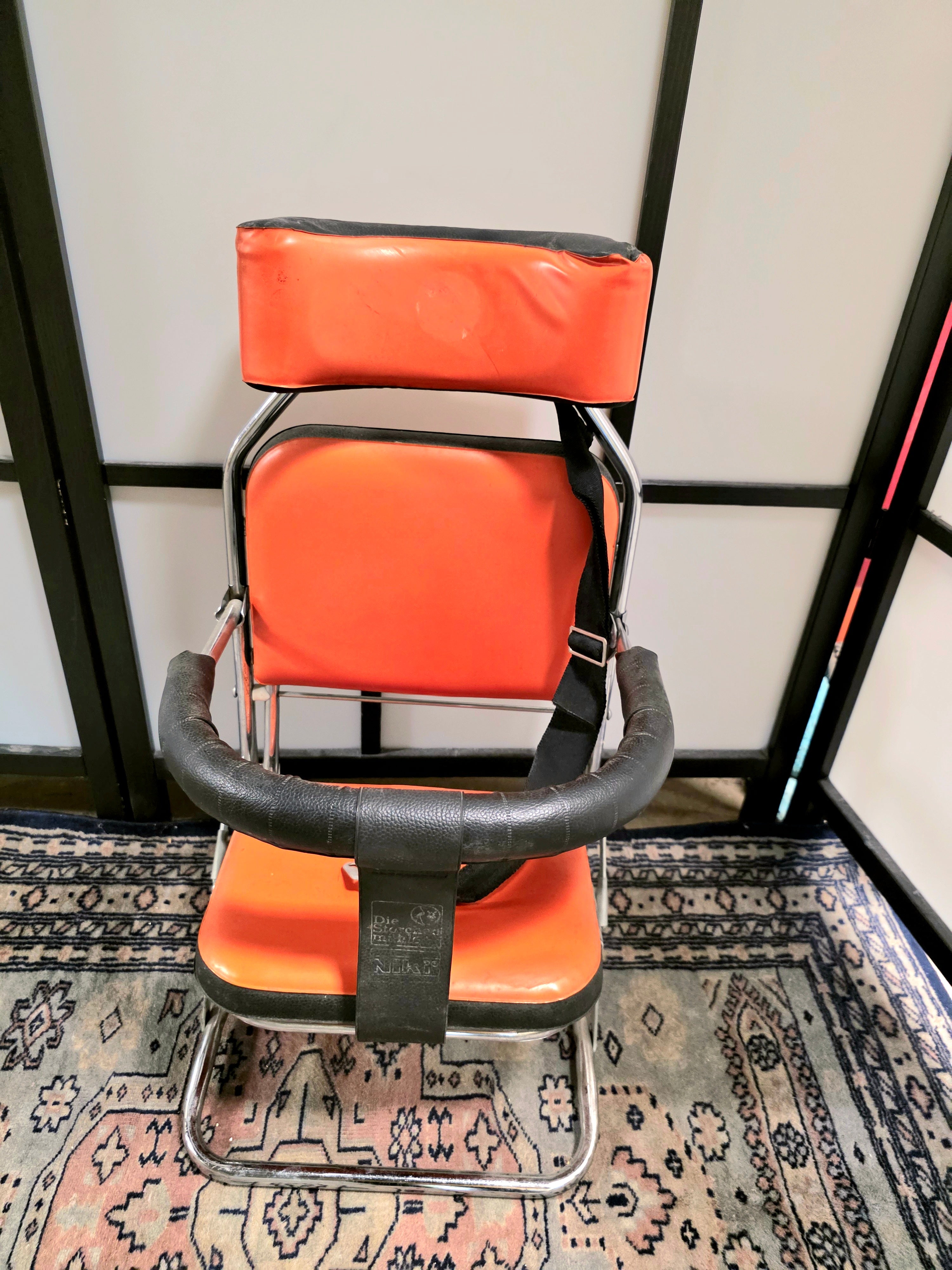 Stunning Vintage 1960s / 1970s Folding Child Car Seat