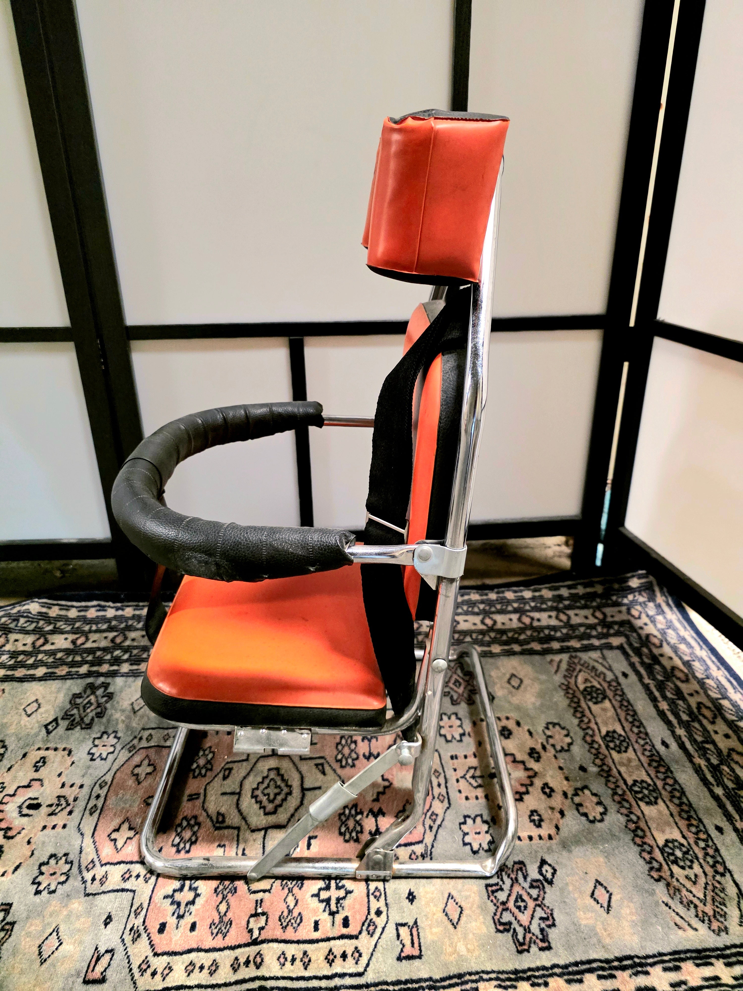 Stunning Vintage 1960s / 1970s Folding Child Car Seat