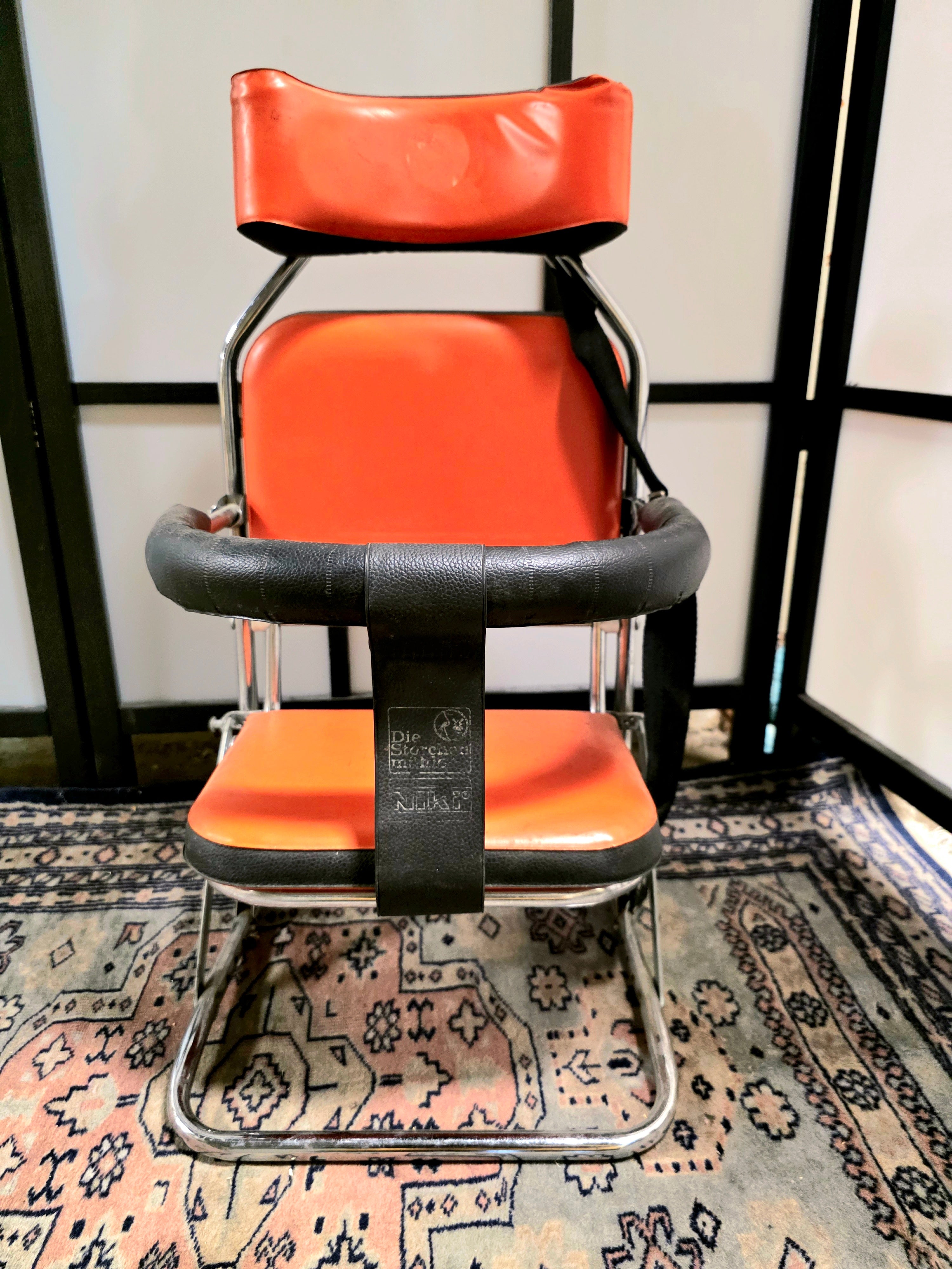 Stunning Vintage 1960s / 1970s Folding Child Car Seat