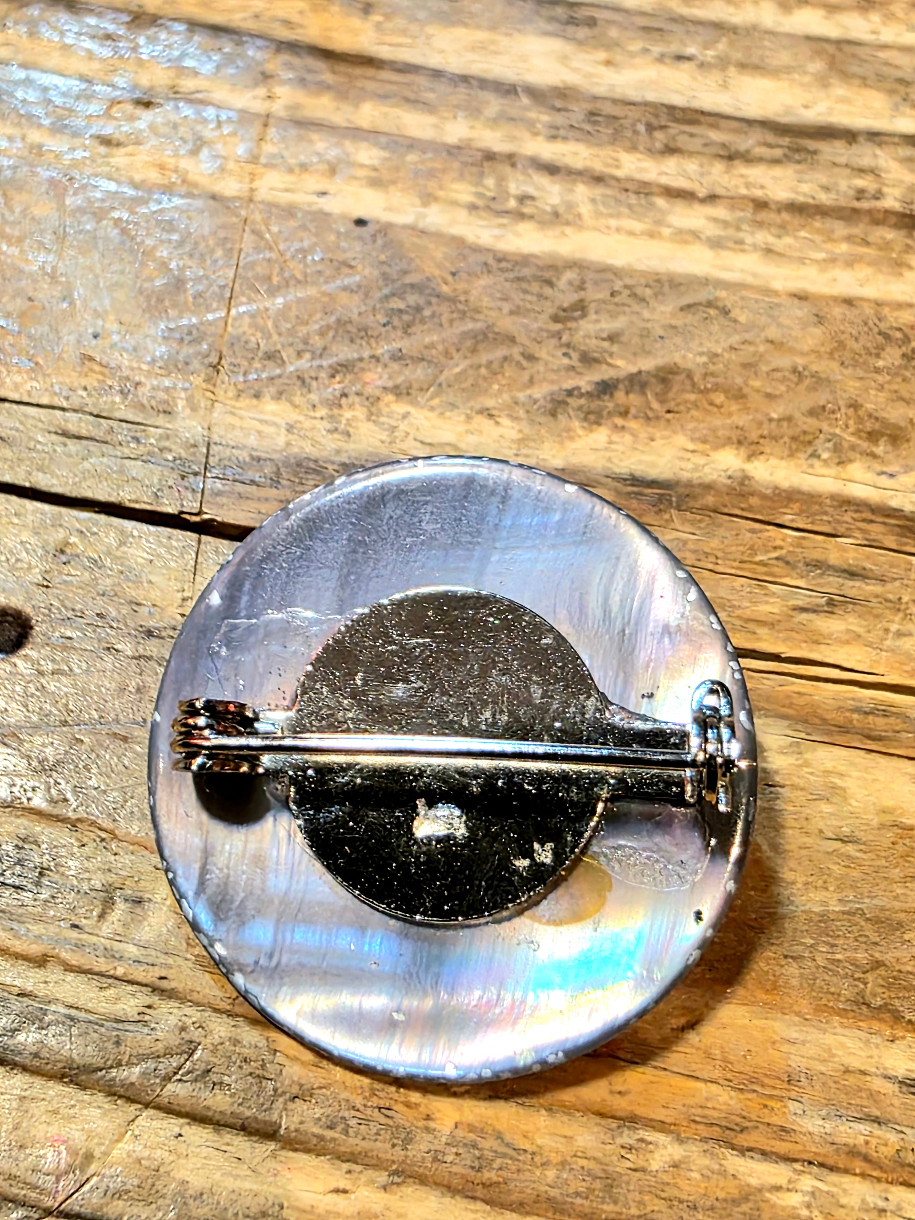 Vintage 80s Brooch