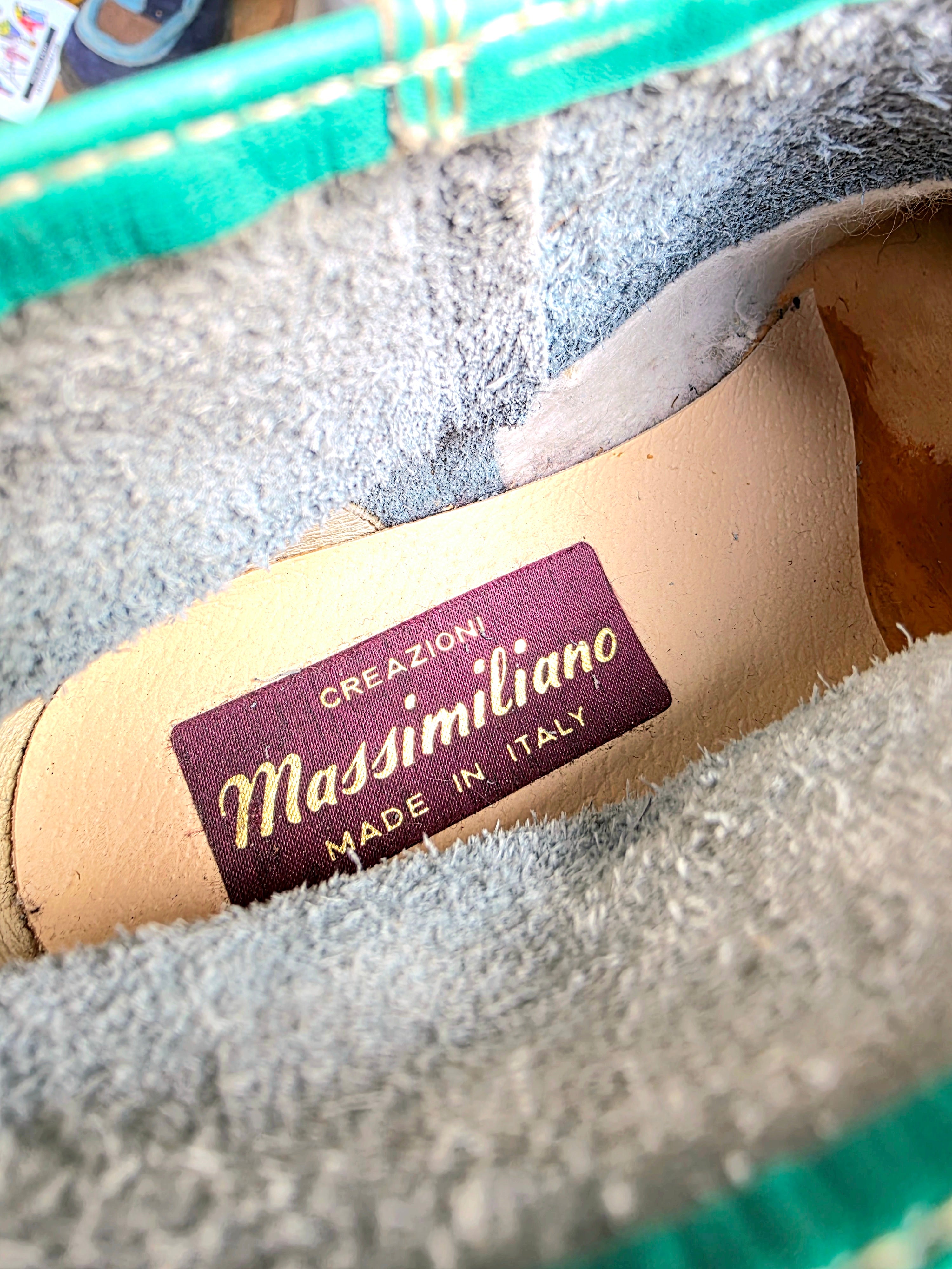 YV6936: Brand New 80s Deadstock Creazioni Massimiliano Ankle Boots