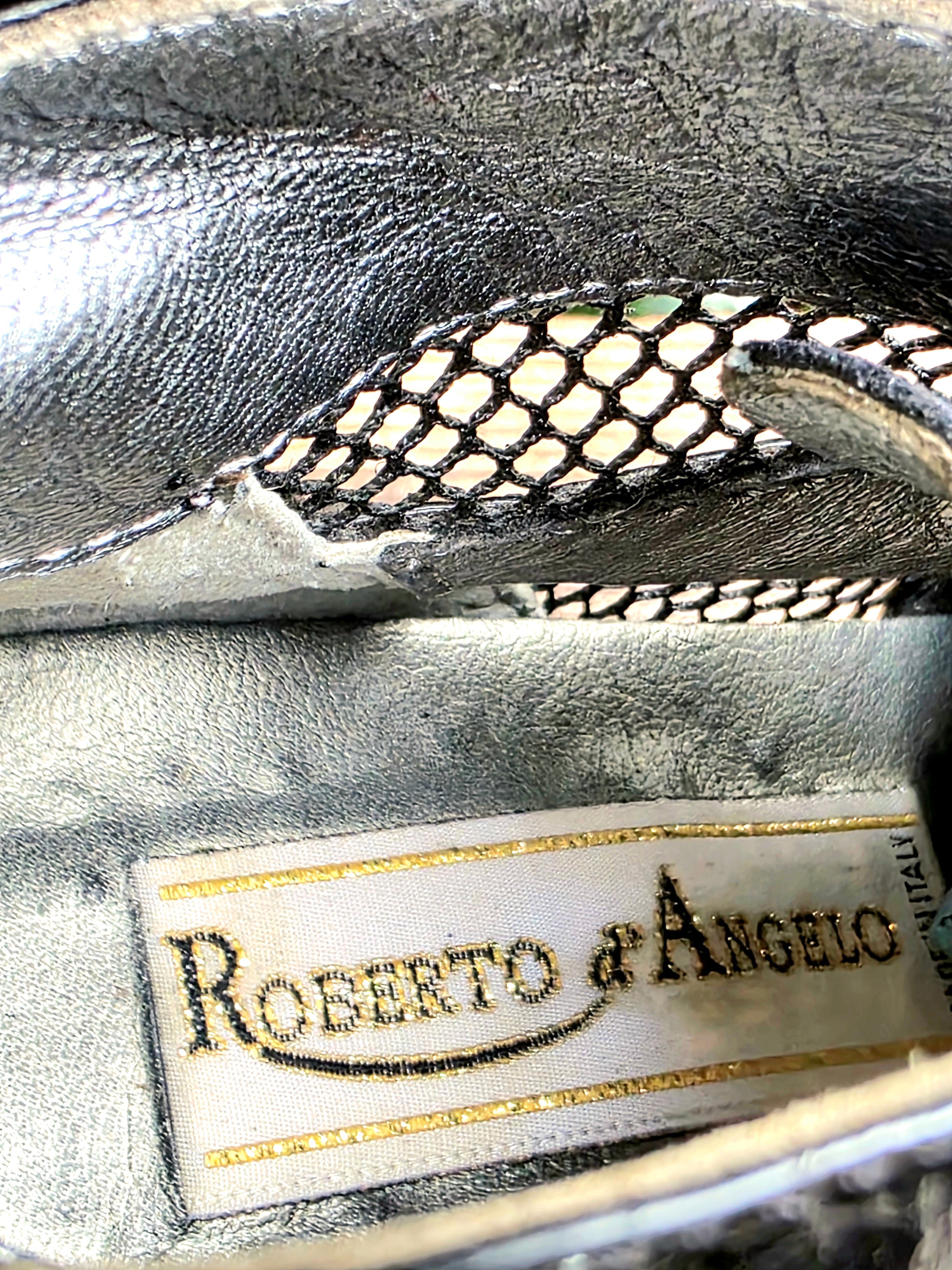 YV6941: Vintage 80s / 90s Roberto D' Angelo Ankle Boots