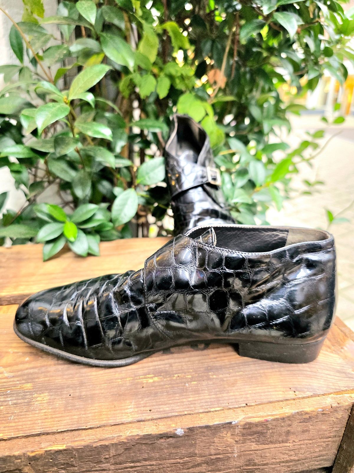 YV6946: Vintage 80s / 90s Van Poel Van Ruth Ankle Boots