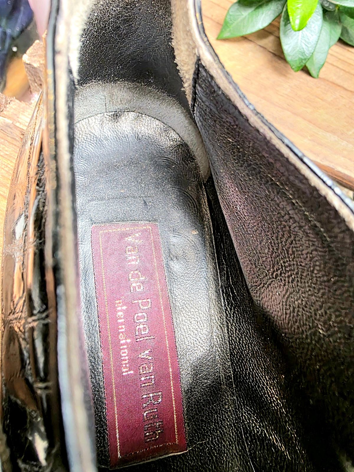 YV6946: Vintage 80s / 90s Van Poel Van Ruth Ankle Boots