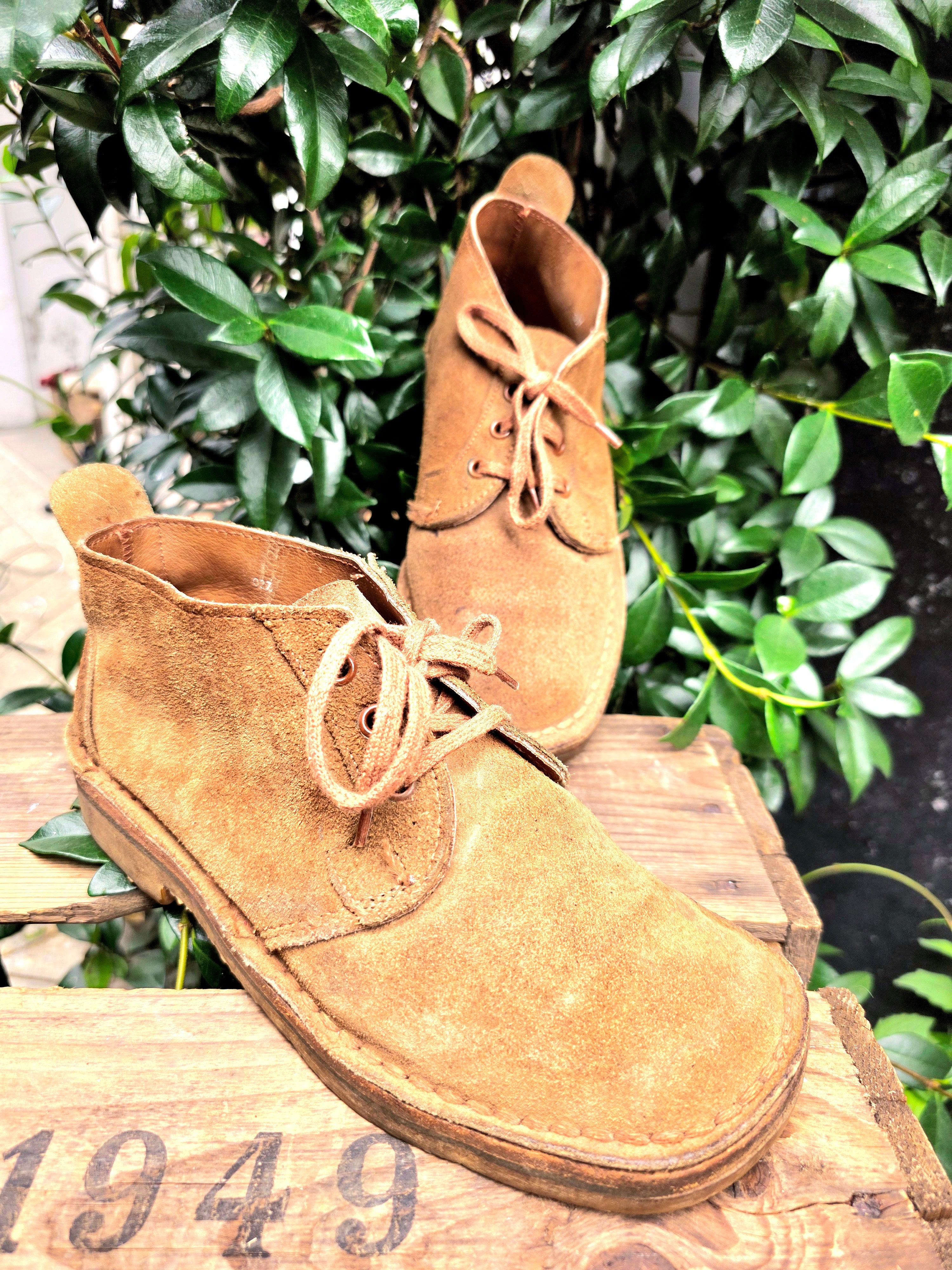 Vintage Beta Safari Chukka Ankle Boots