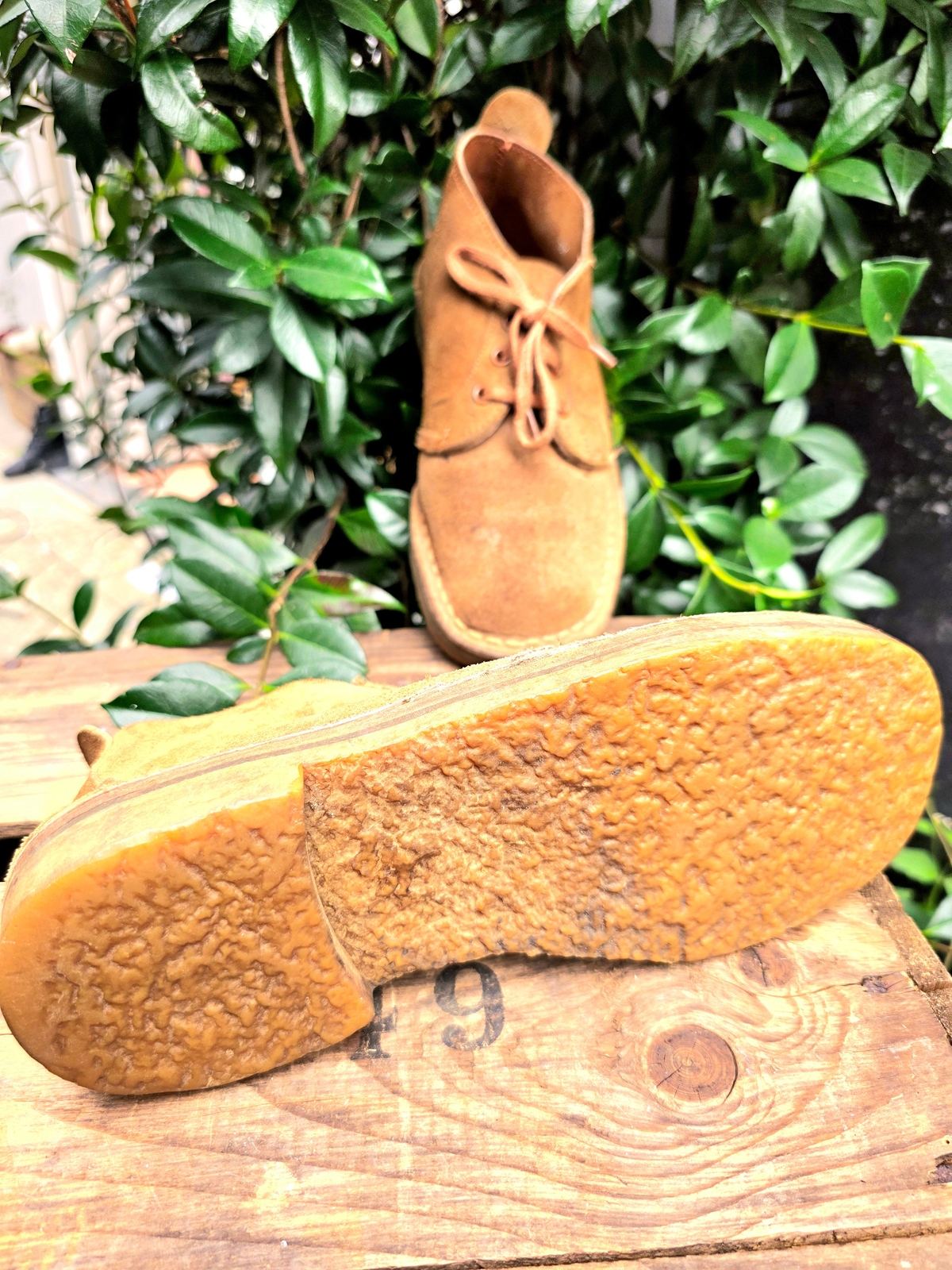 Vintage Beta Safari Chukka Ankle Boots