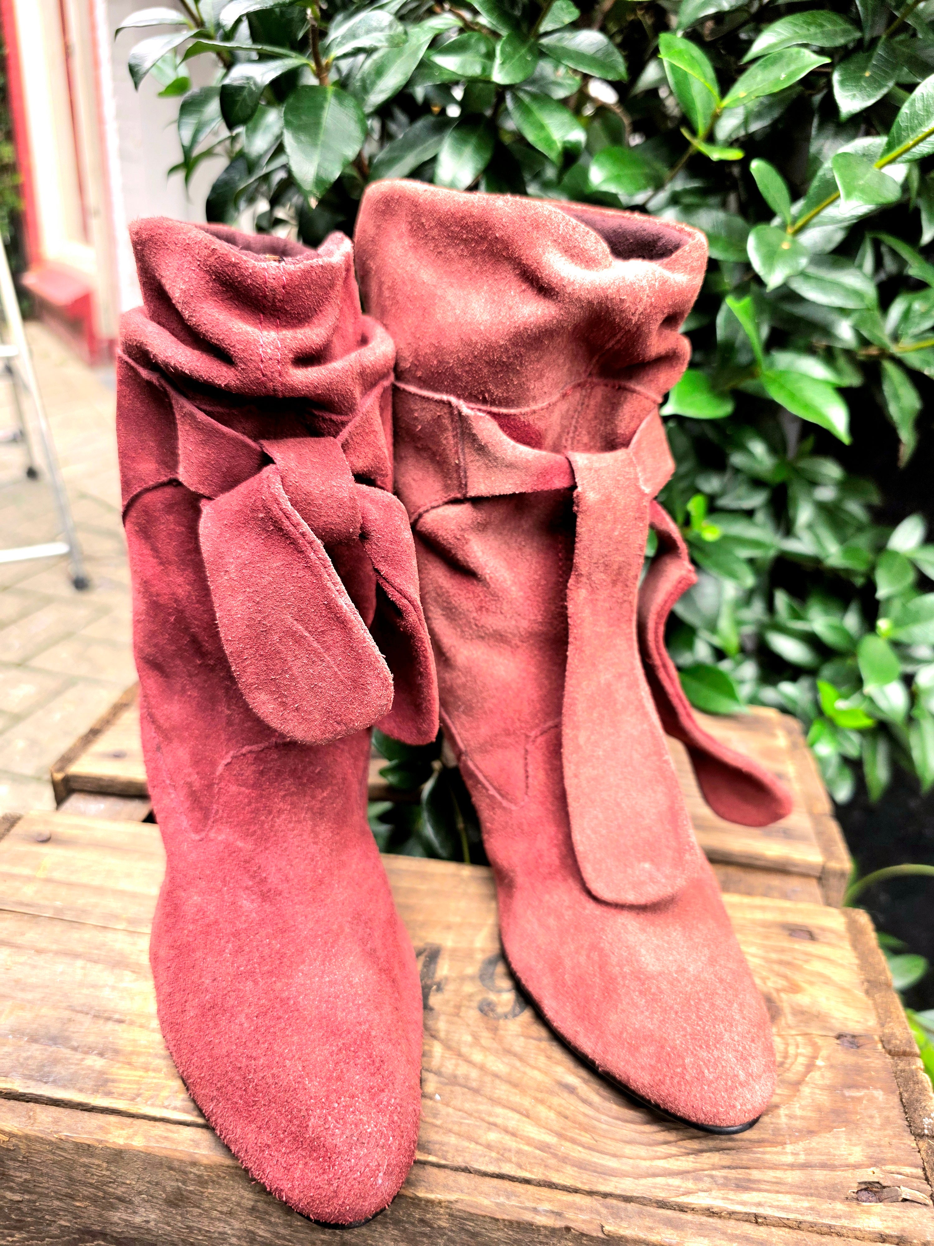 Vintage 80's Ankle Boots