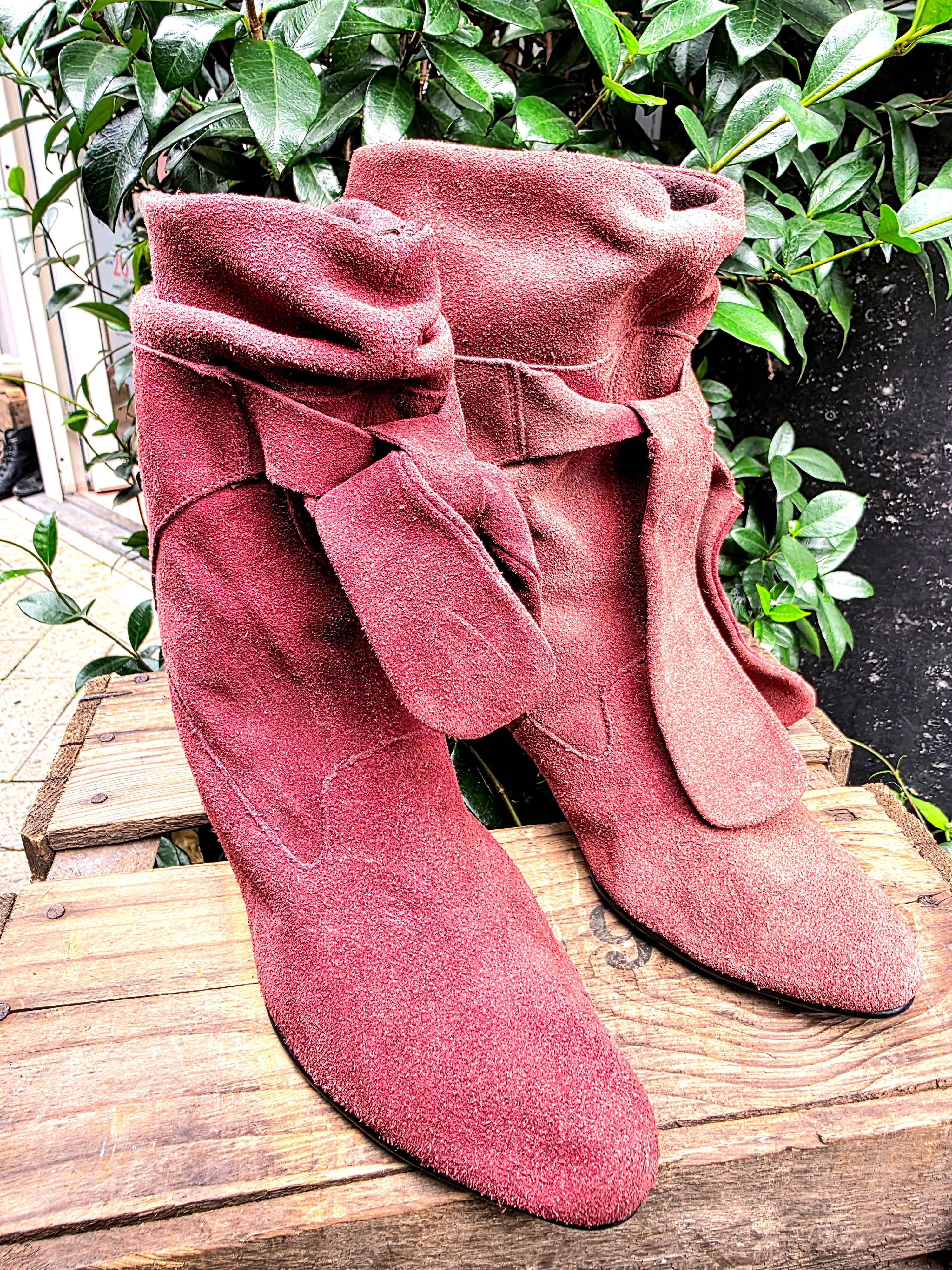 Vintage 80's Ankle Boots