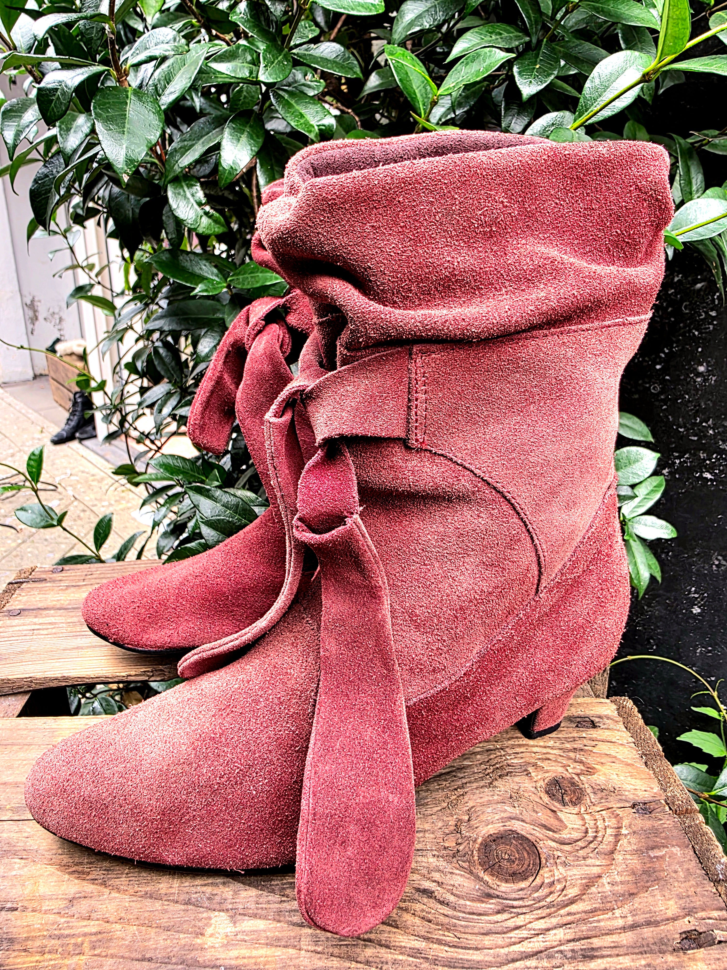 Vintage 80's Ankle Boots