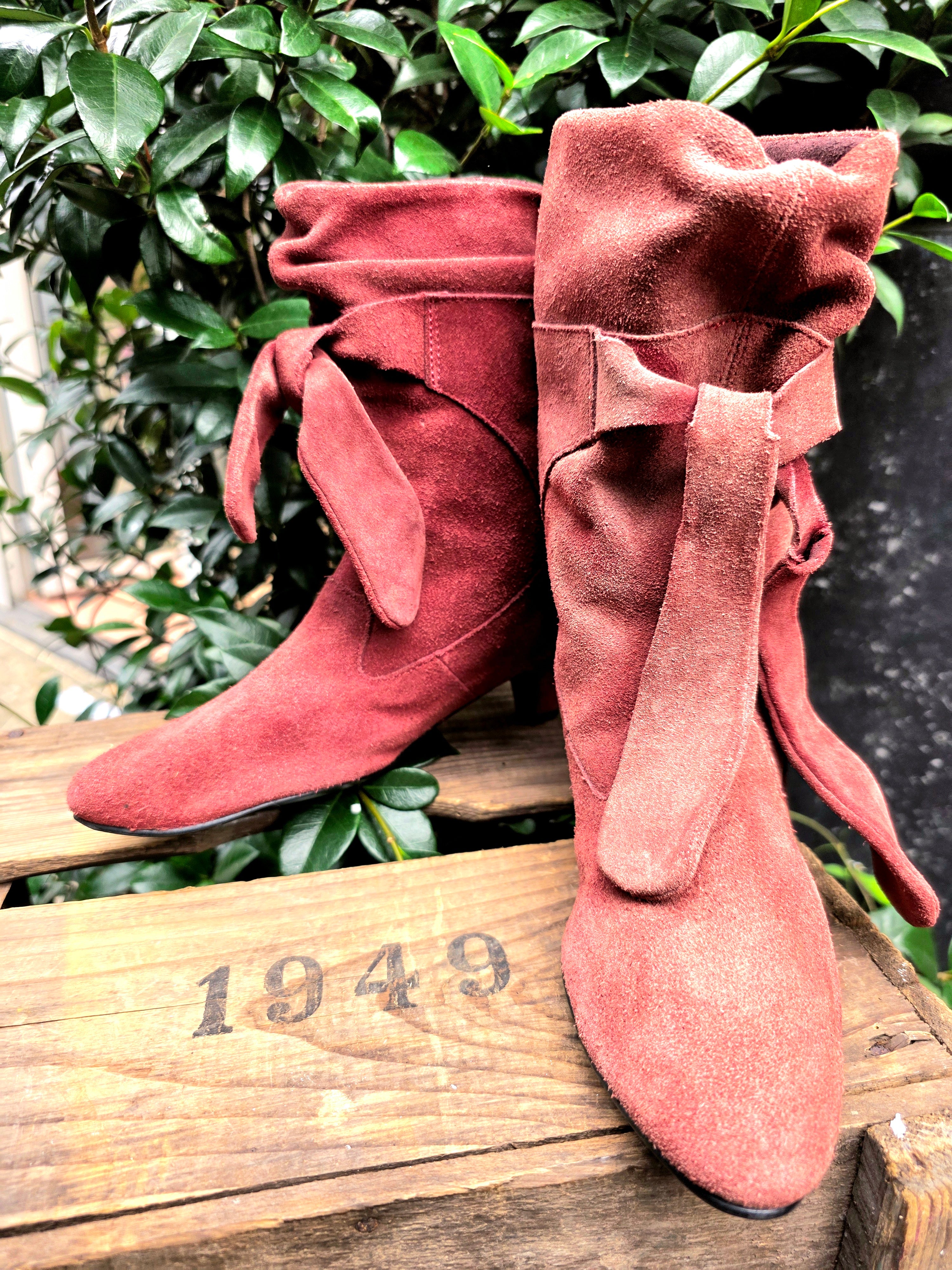 Vintage 80's Ankle Boots
