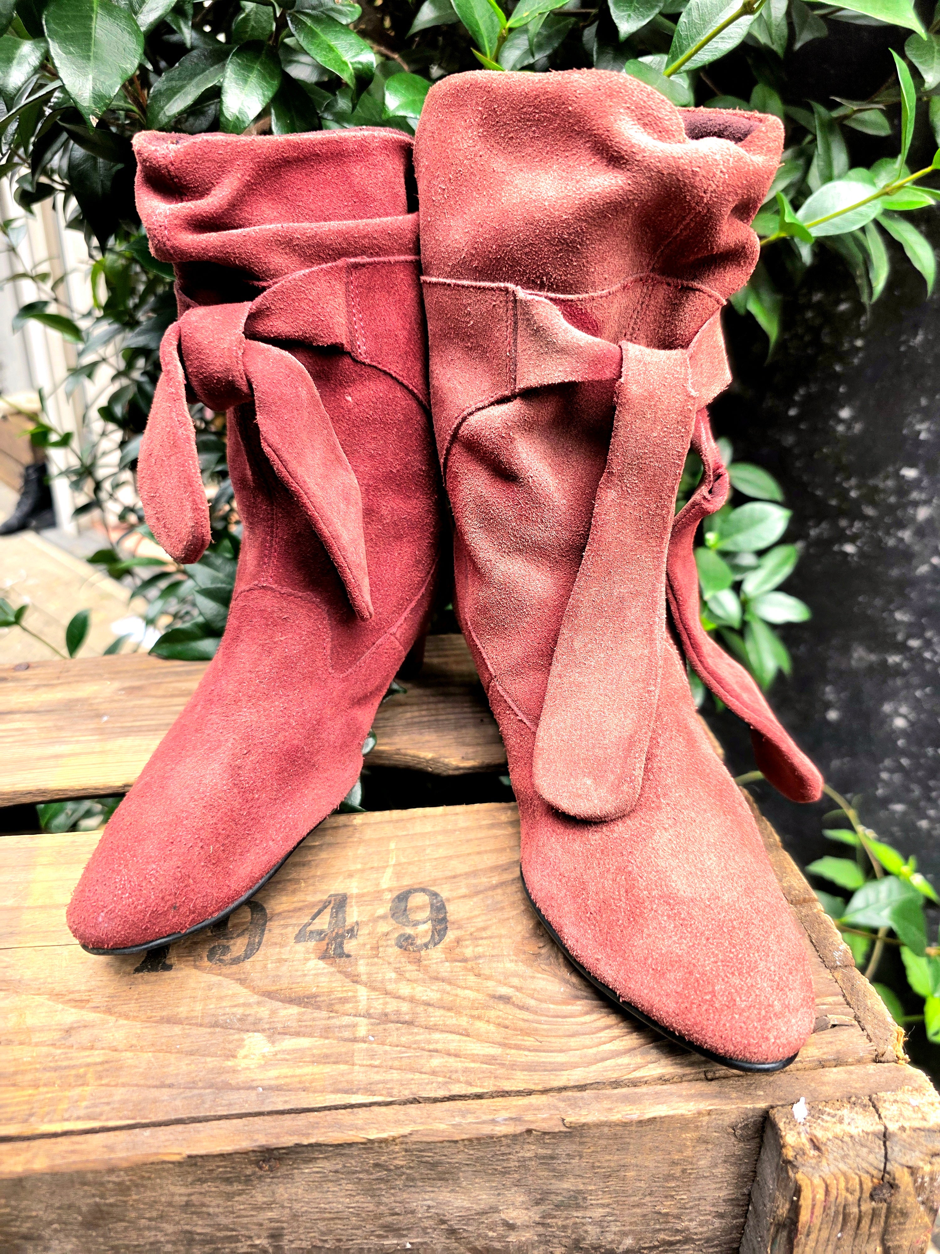 Vintage 80's Ankle Boots