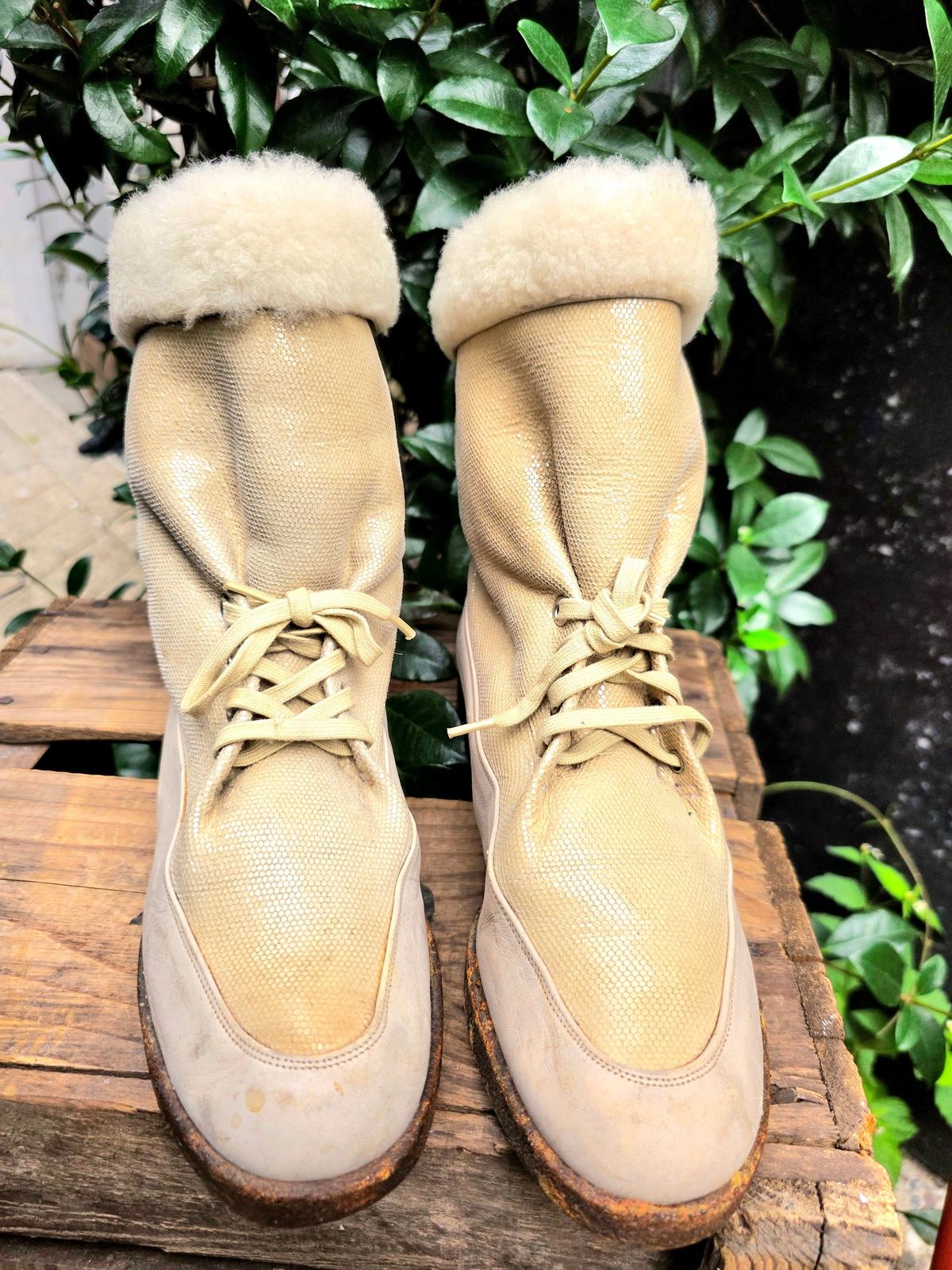 Vintage 80's Charles Jourdan Ankle Boots