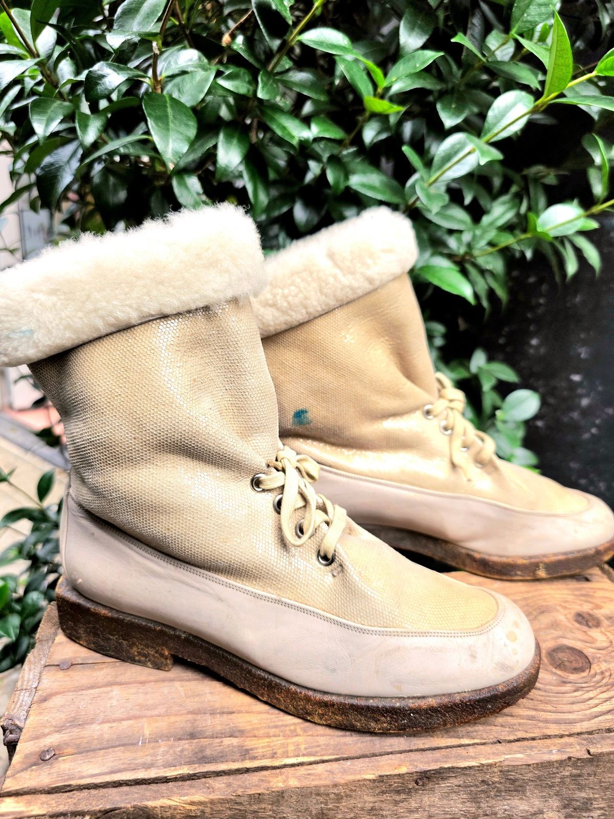 Vintage 80's Charles Jourdan Ankle Boots