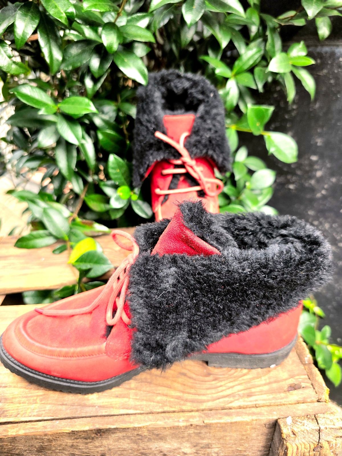 Vintage 80's Perlecla Ankle Boots