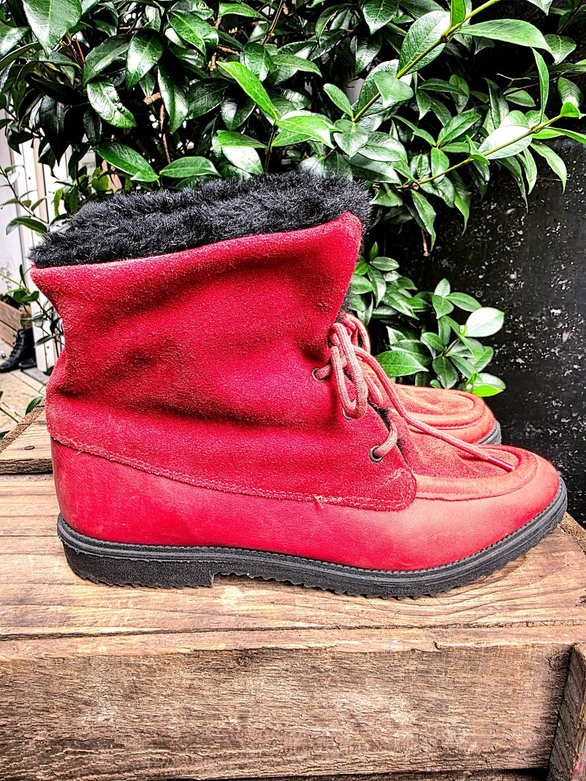 Vintage 80's Perlecla Ankle Boots