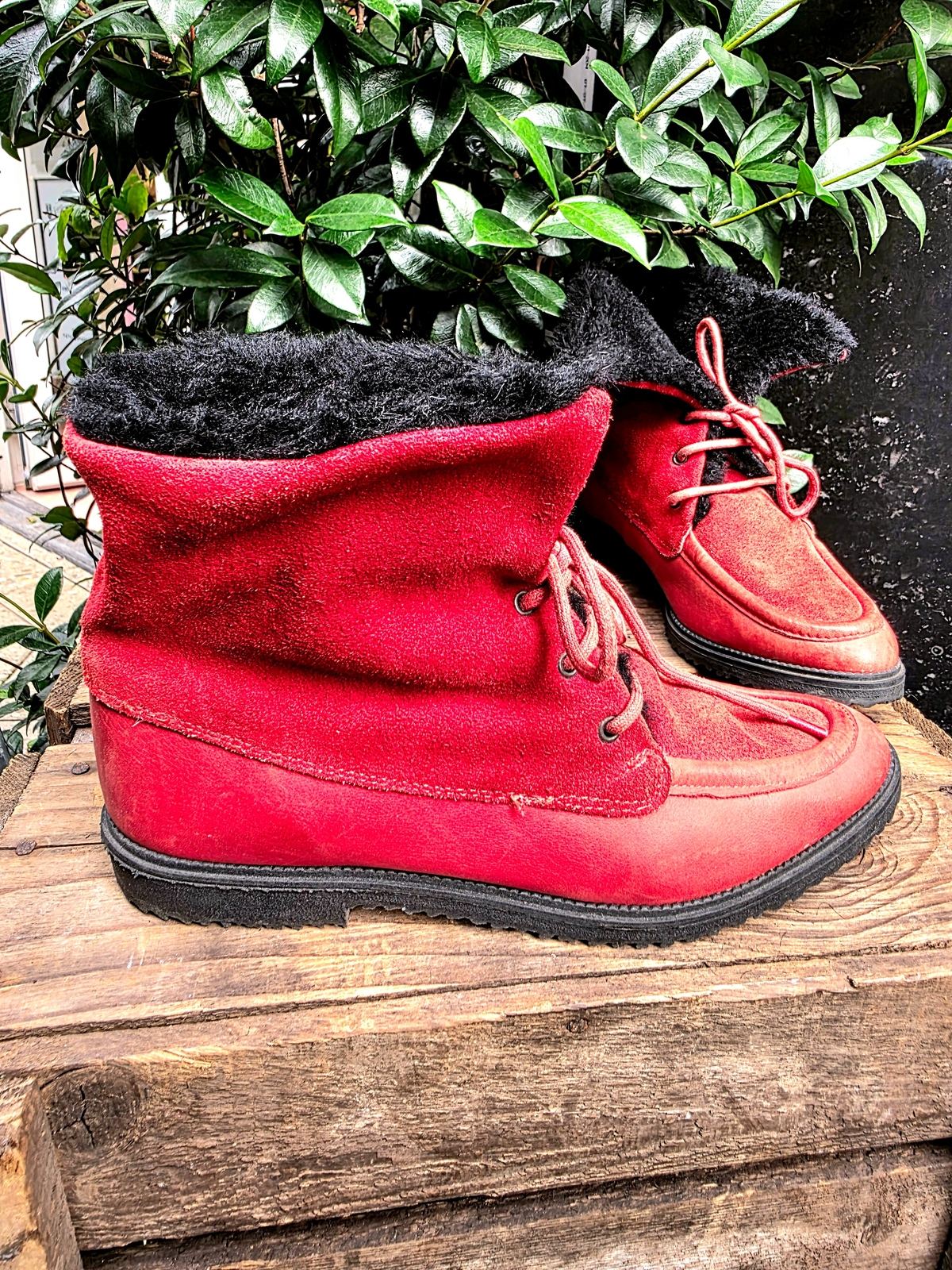 Vintage 80's Perlecla Ankle Boots