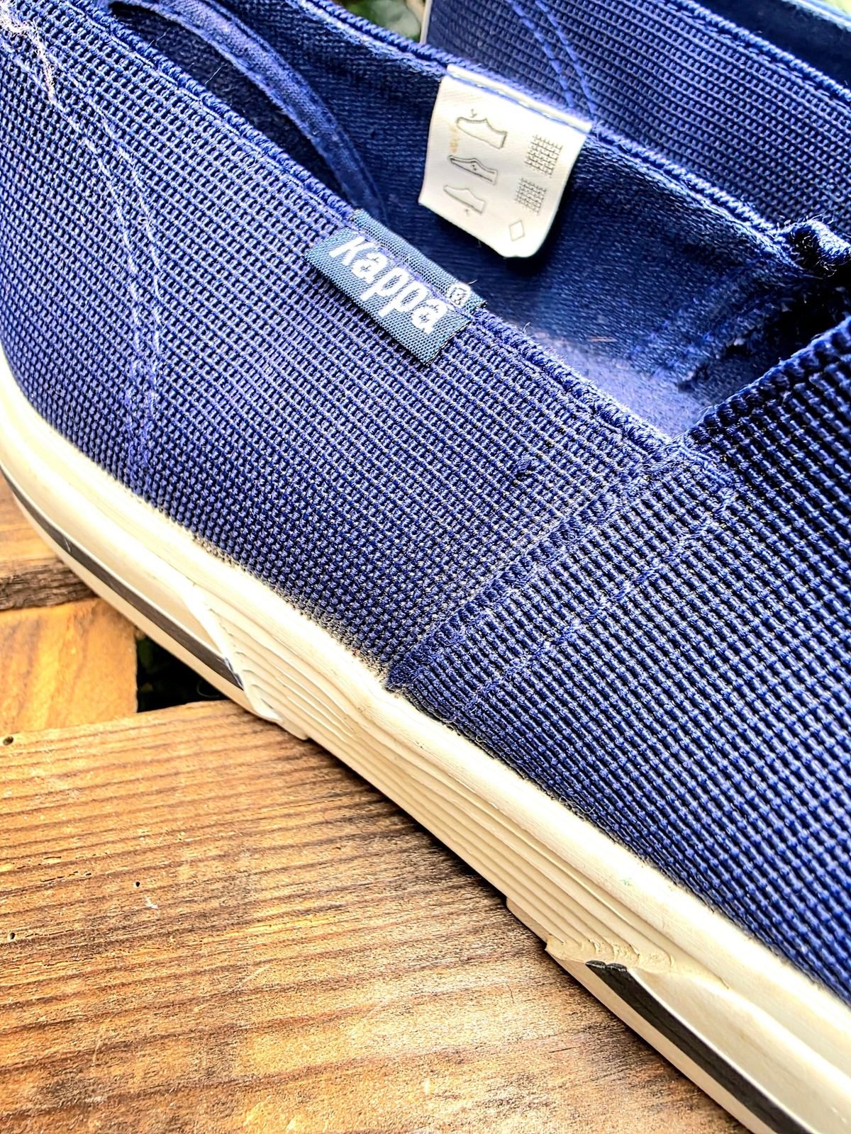 Vintage 80's Kappa Slip on Shoes