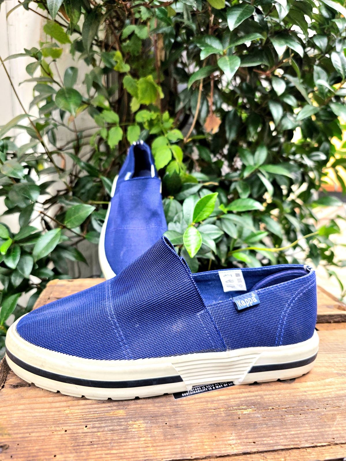 Vintage 80's Kappa Slip on Shoes