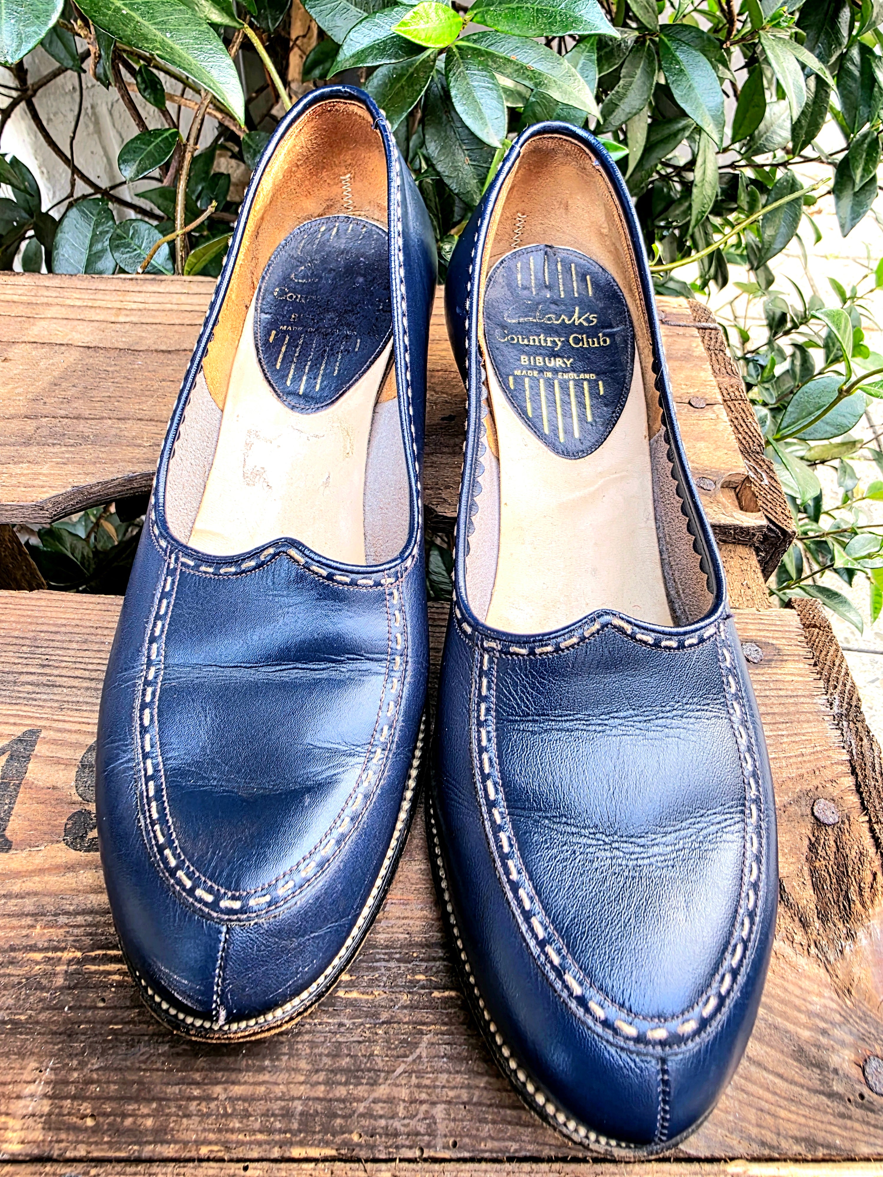 Vintage 70´s / 80´s Clarks Country Club Heel Shoes