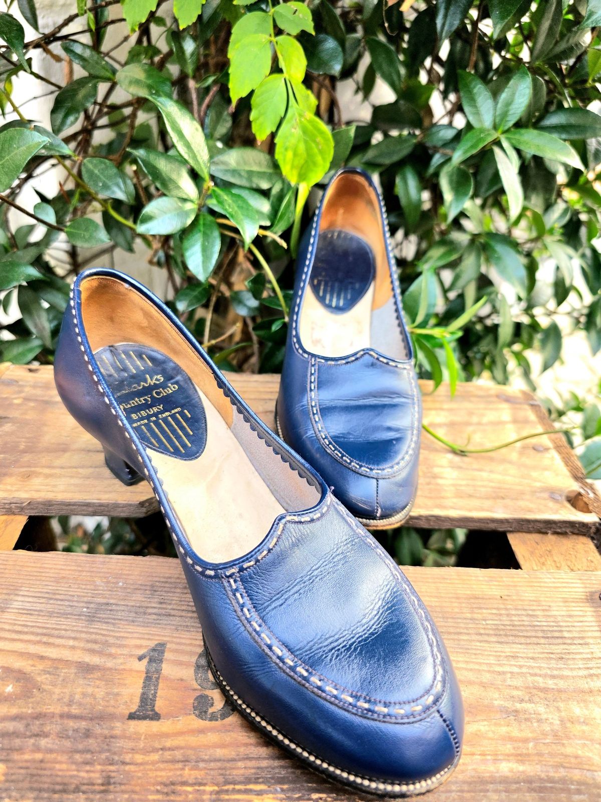 Vintage 70´s / 80´s Clarks Country Club Heel Shoes